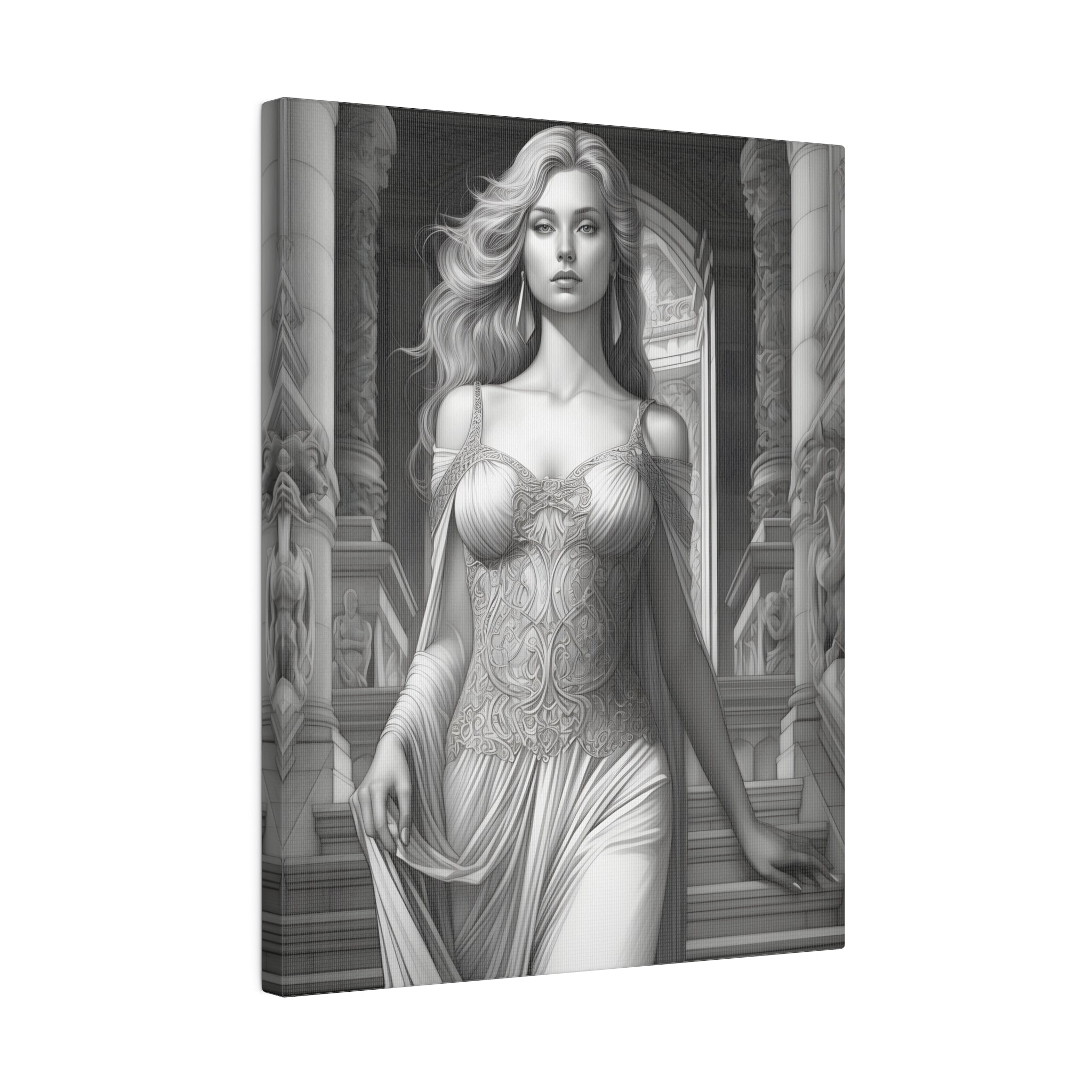.75" Matte Canvas - Ethereal Freya&