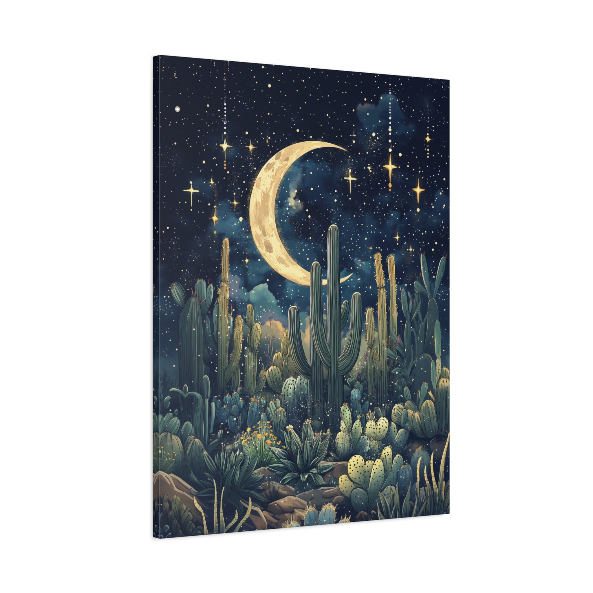 1.25" Matte Canvas - Dreamy Desert Night
