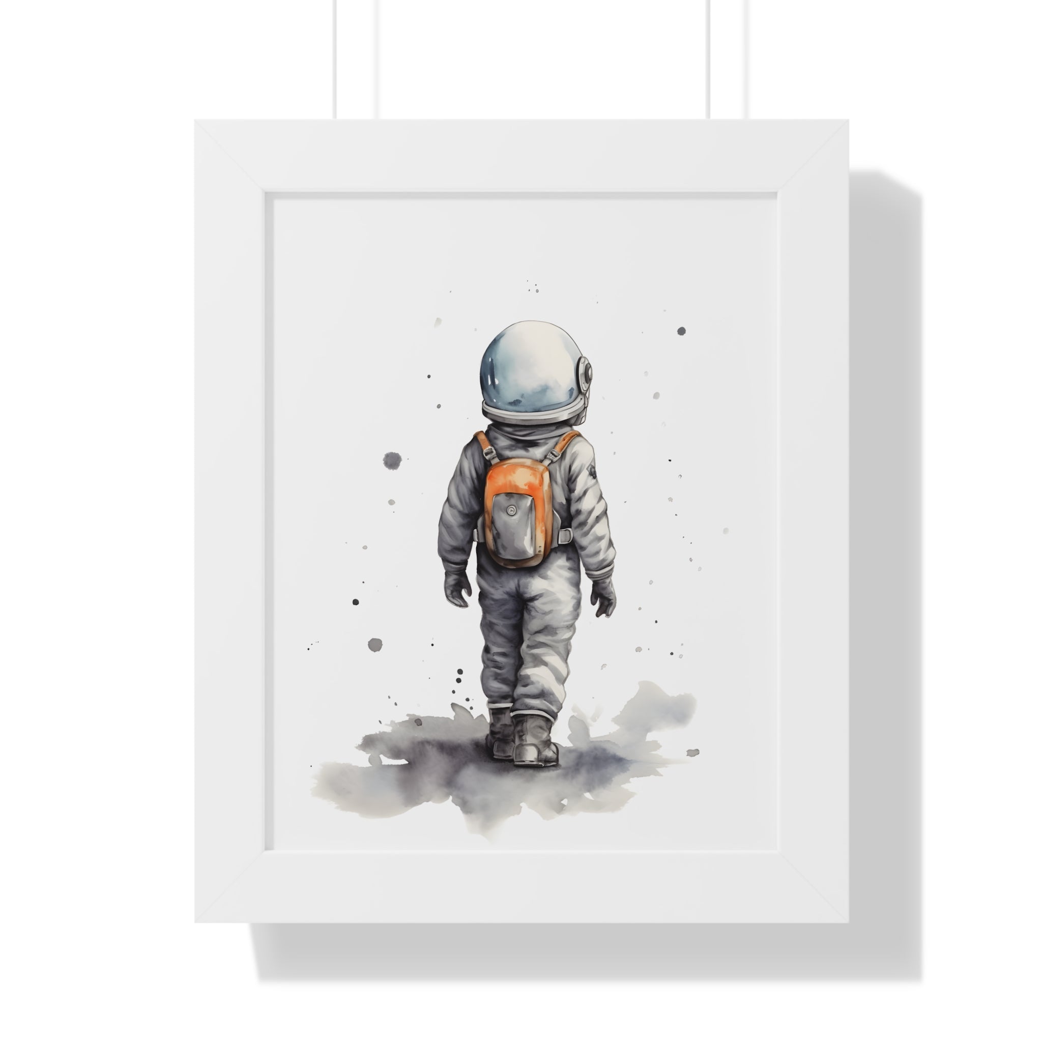 Framed Paper Print - Backpack to the Stars