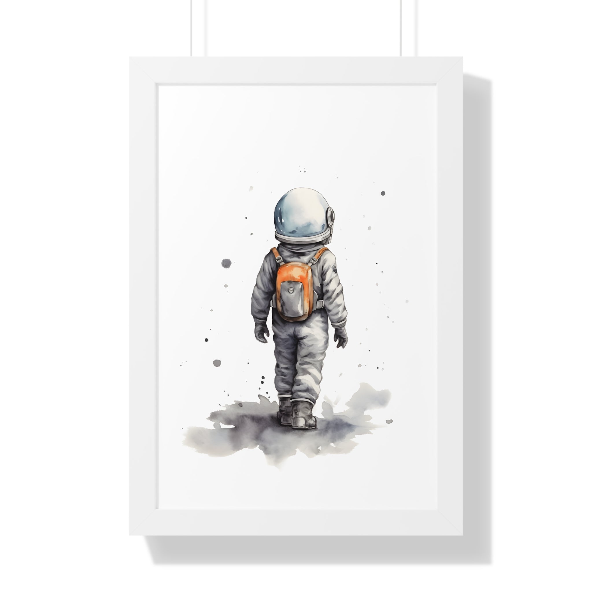 Framed Paper Print - Backpack to the Stars