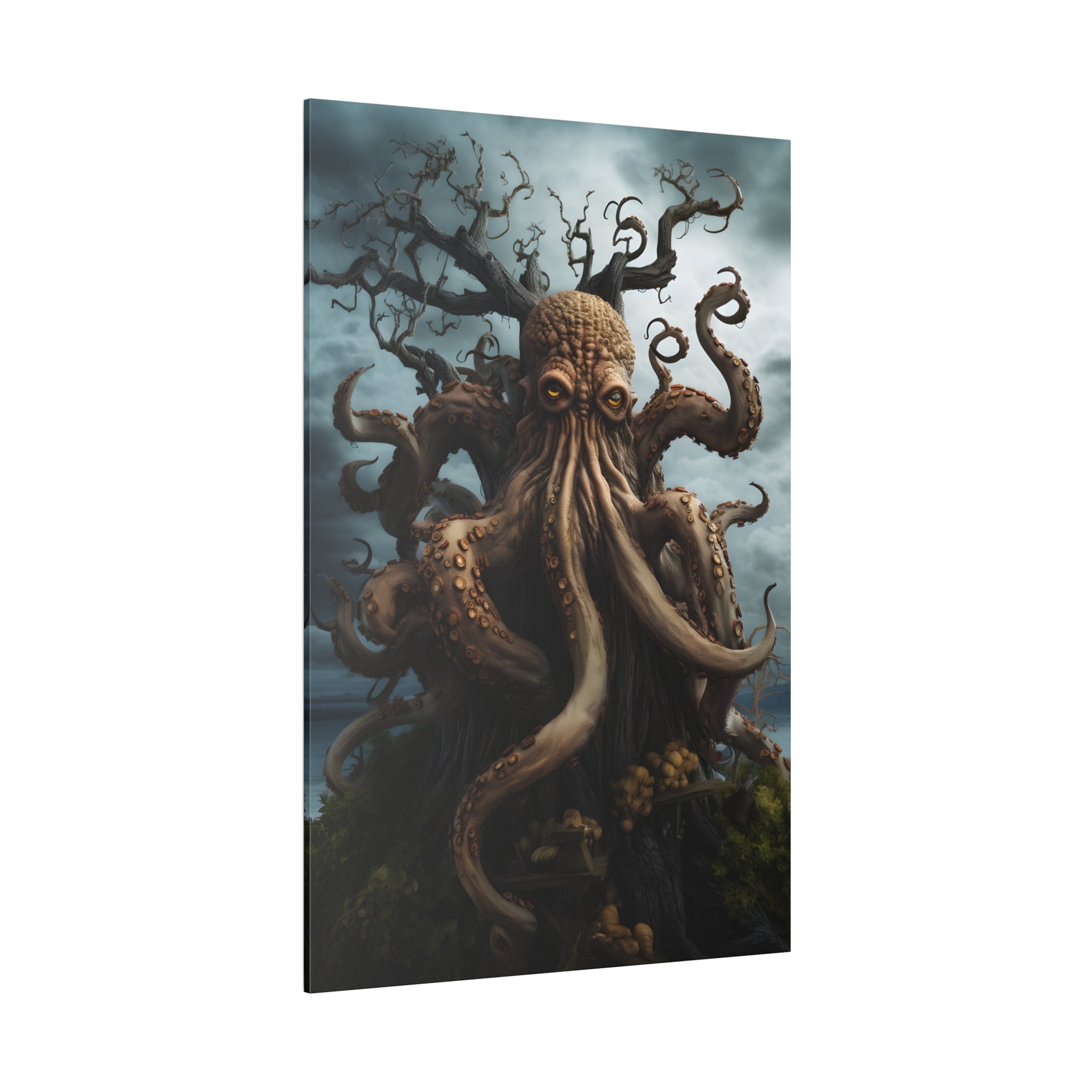 .75" Matte Canvas - Cthulhu&