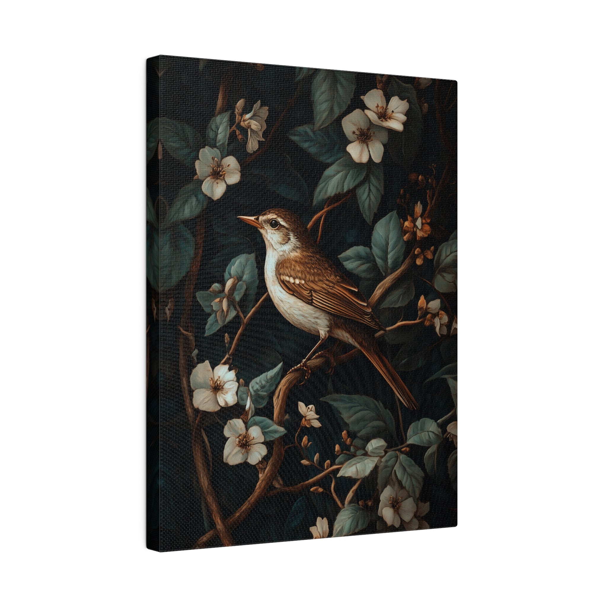 .75" Matte Canvas - Serenade Among Blossoms
