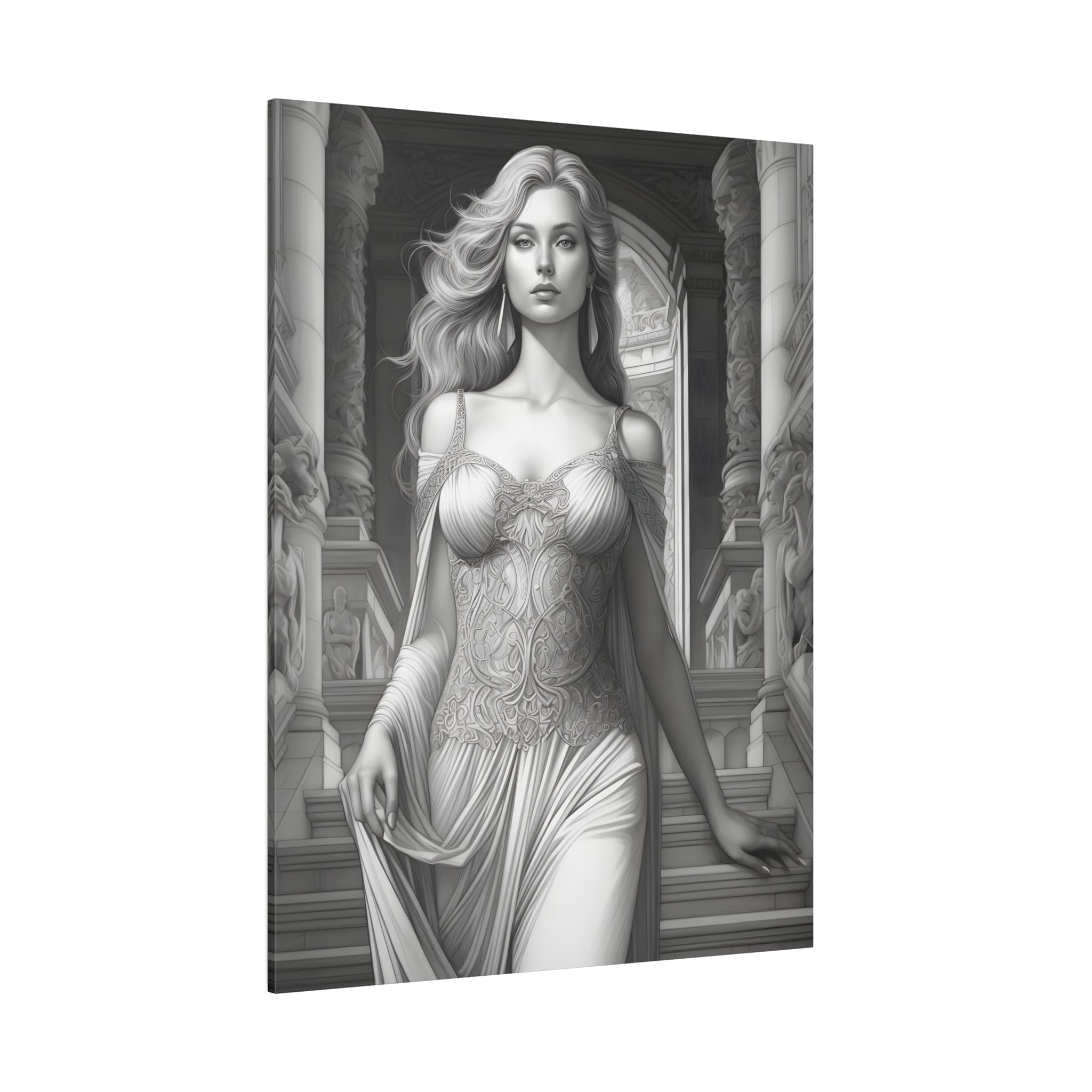 .75" Matte Canvas - Ethereal Freya&