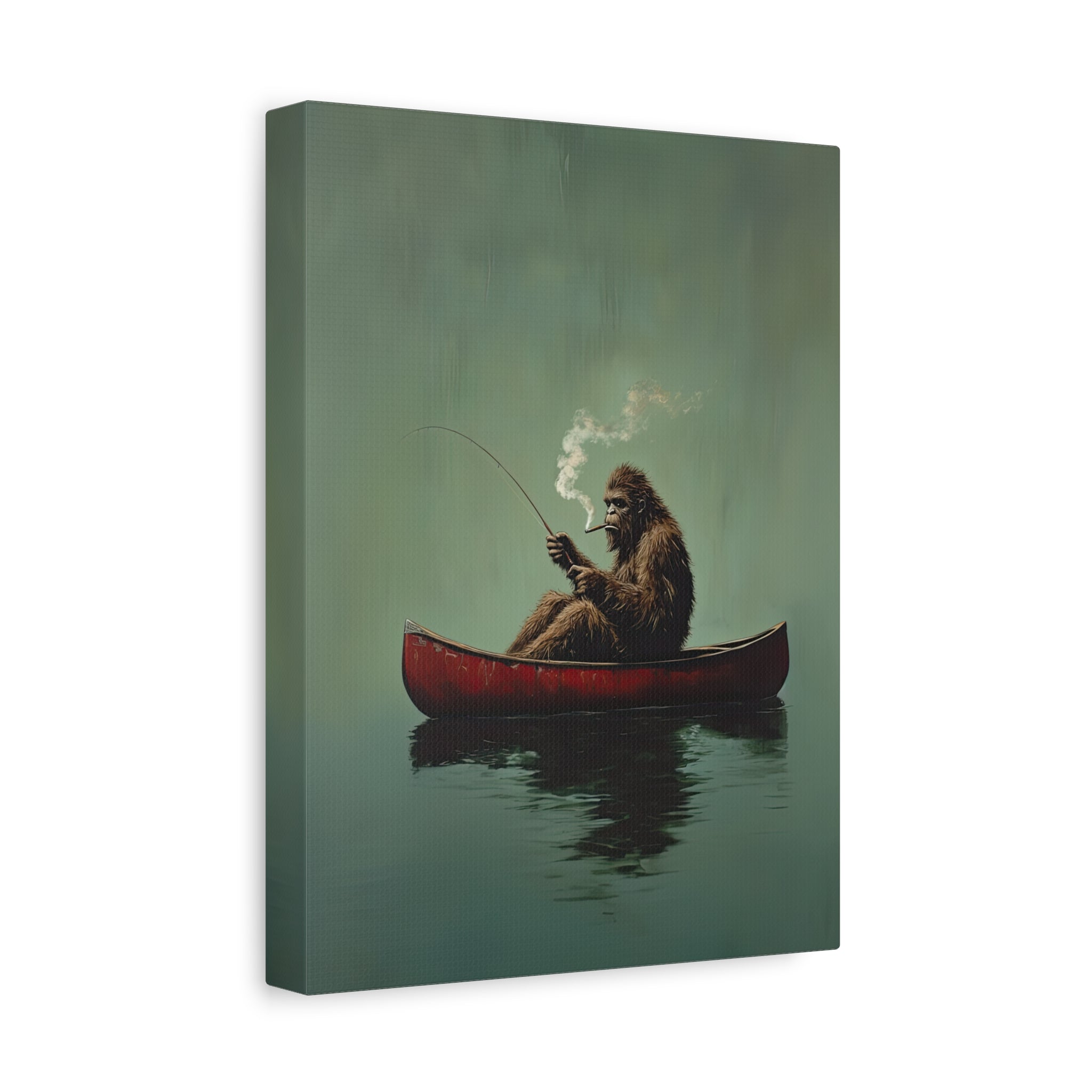 1.25" Matte Canvas - Bigfoot Canoe Adventure