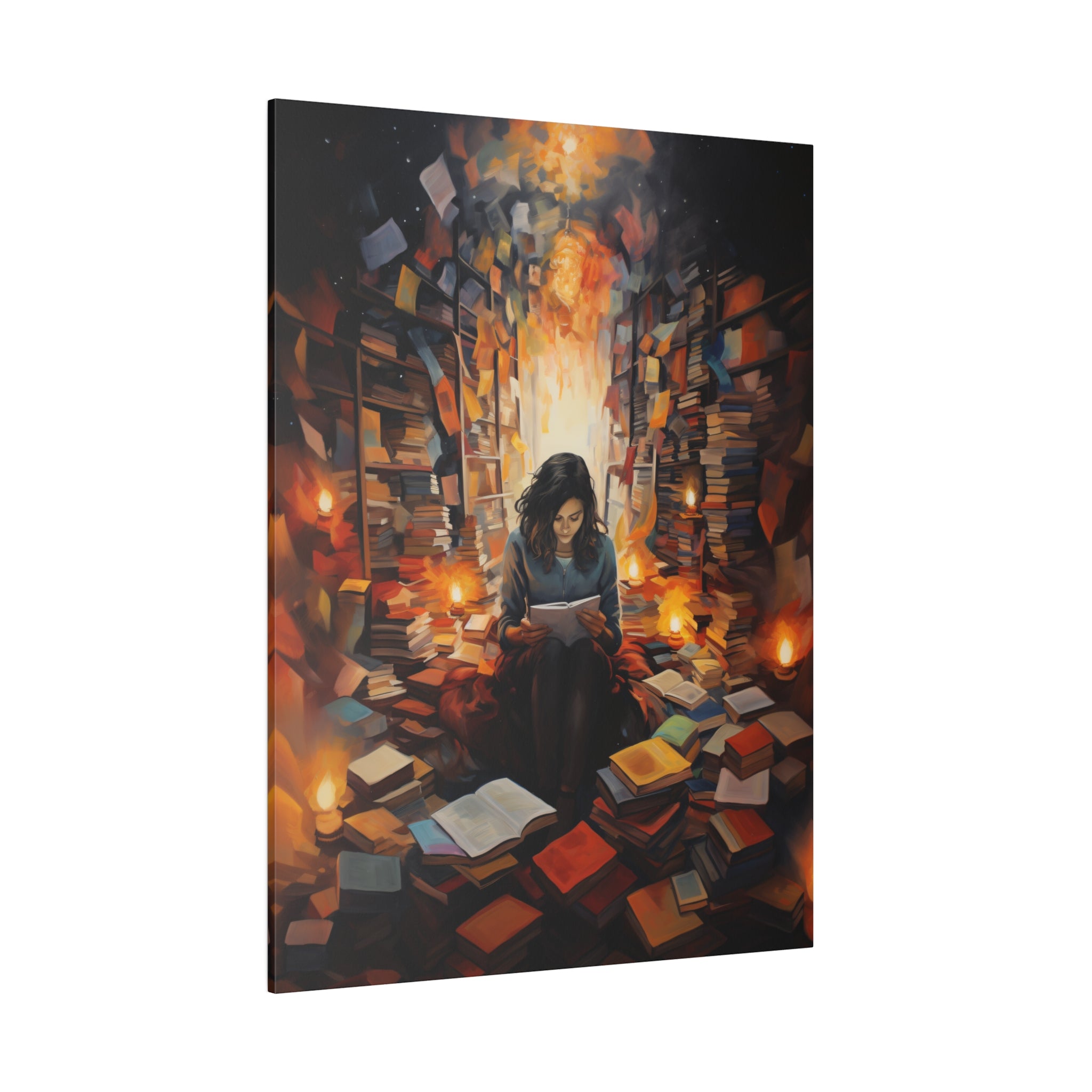 .75" Matte Canvas - The Sanctuary of Stories