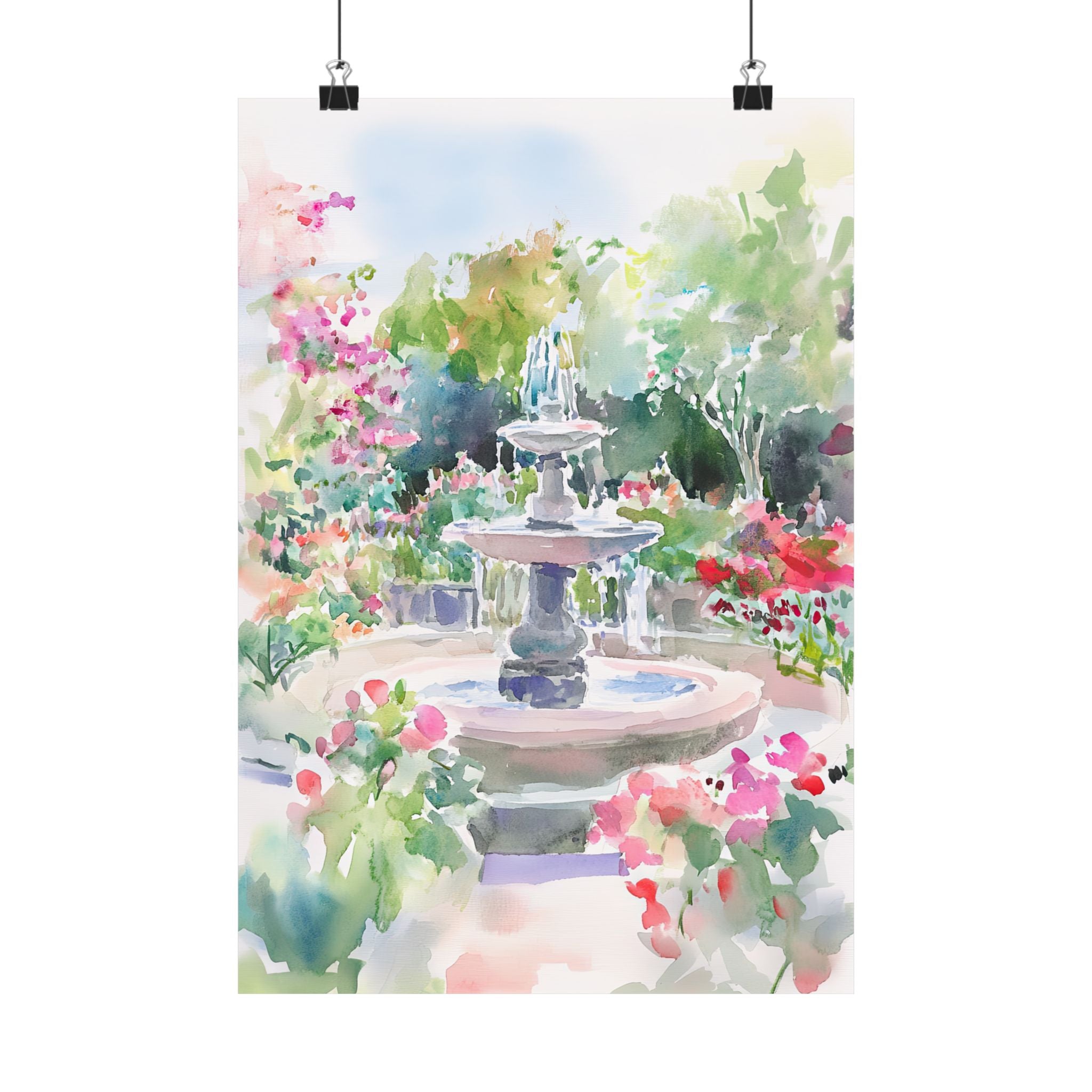 Charleston Garden Fountain View