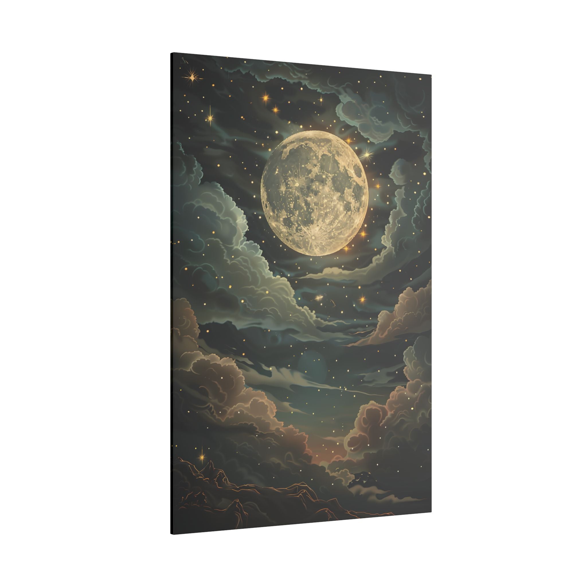 .75" Matte Canvas - Enchanting Lunar Glow