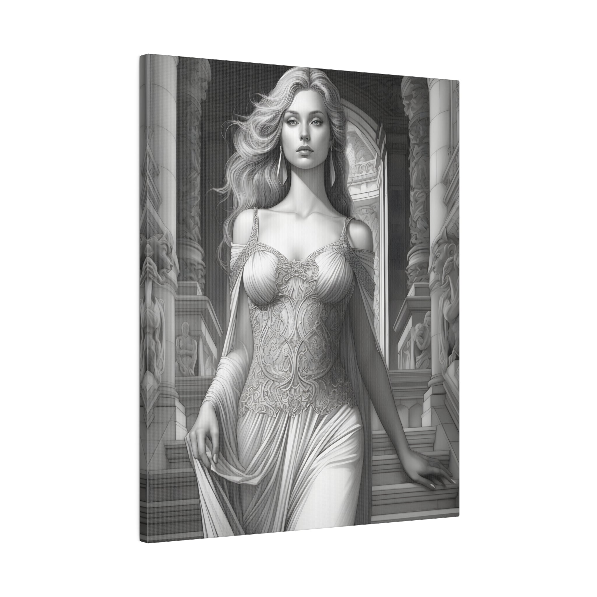 .75" Matte Canvas - Ethereal Freya&