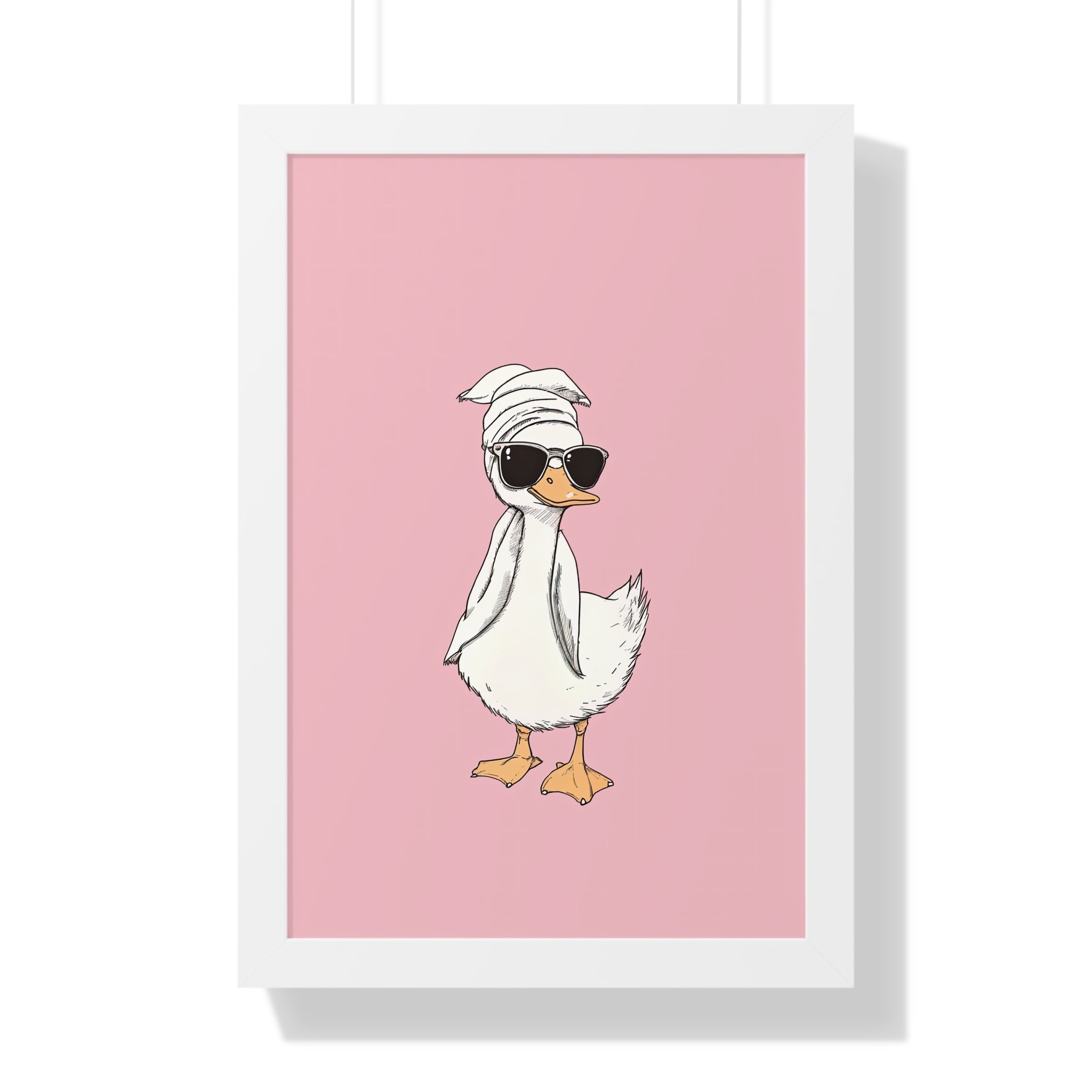 Framed Paper Print - Sassy Duck Retreat