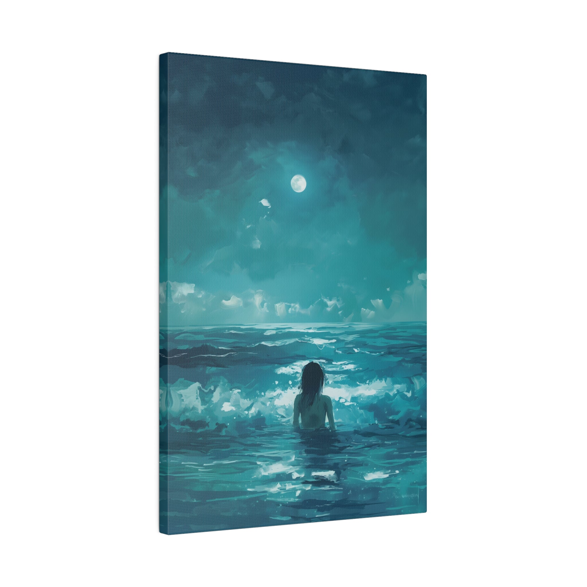 .75" Matte Canvas - Married to the Sea