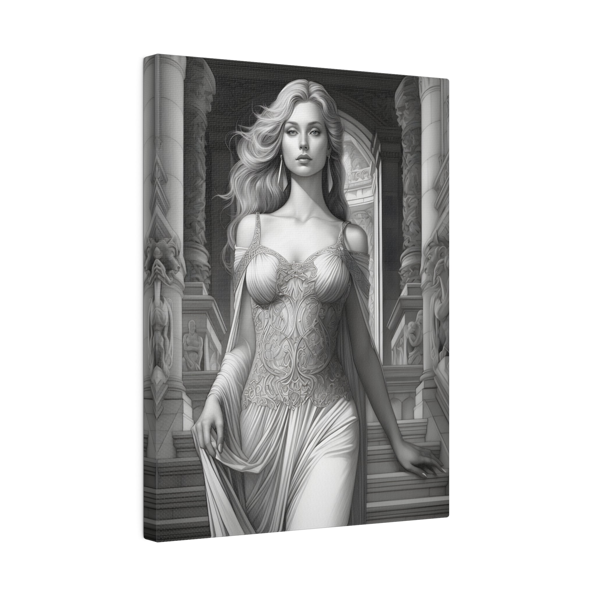 .75" Matte Canvas - Ethereal Freya&