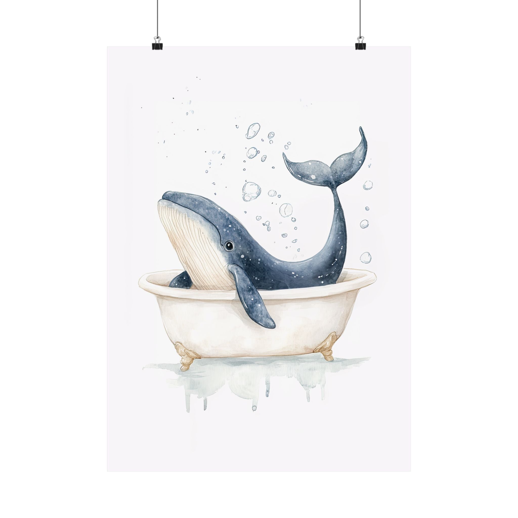 Whale Tub Bubble Splash