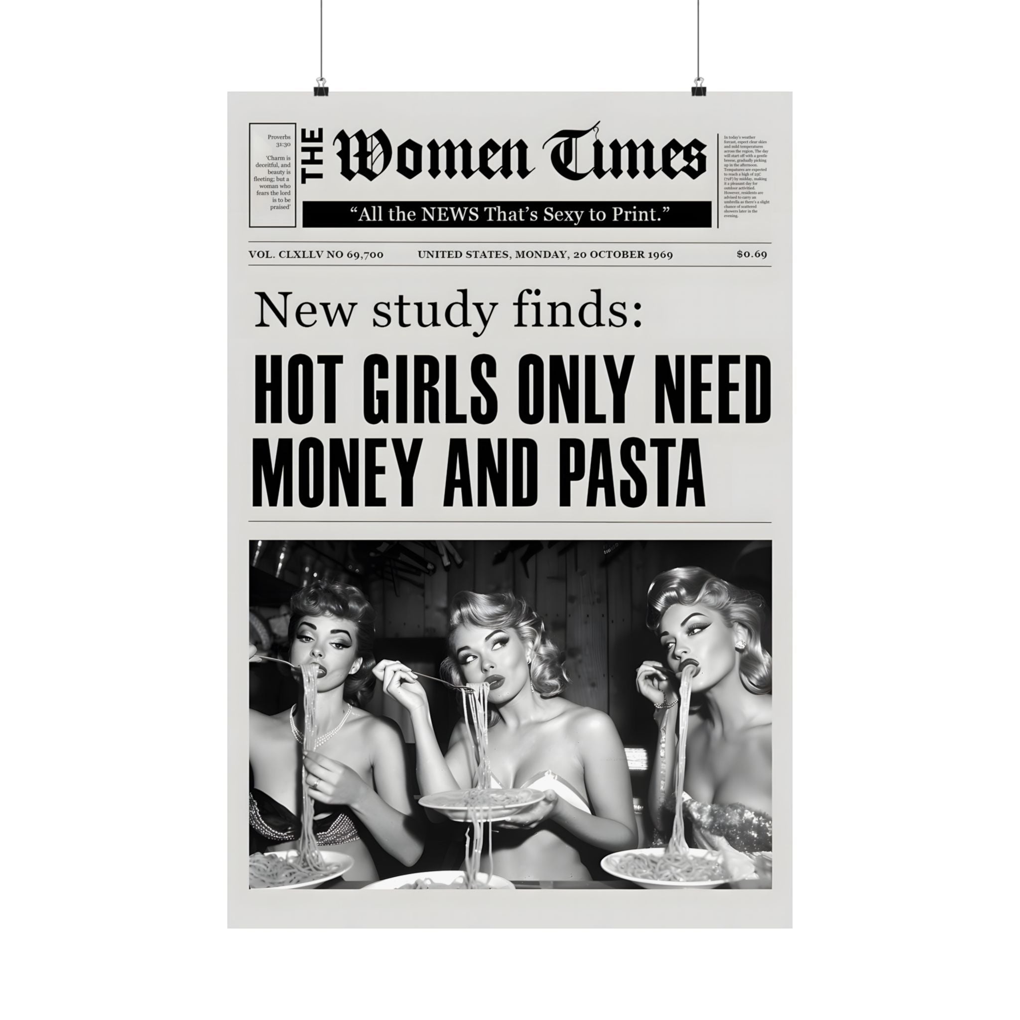 Retro Pasta Gazette