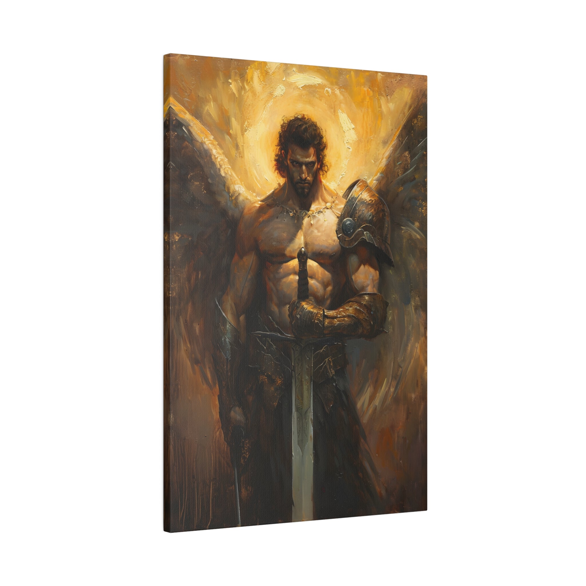 .75" Matte Canvas - Celestial Warrior&