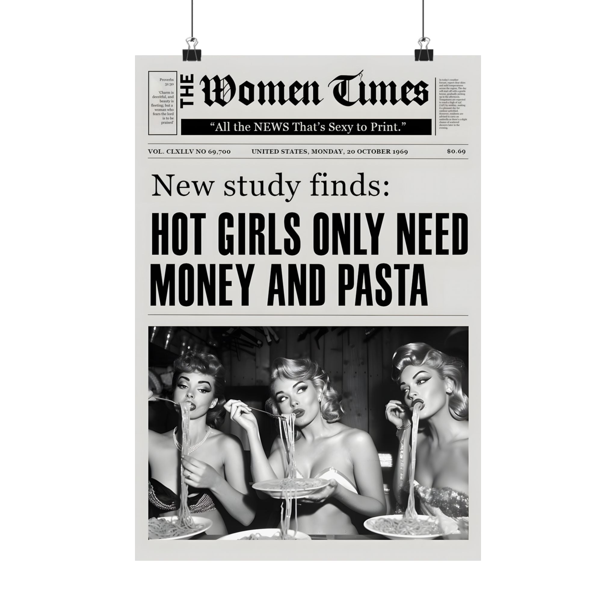 Retro Pasta Gazette