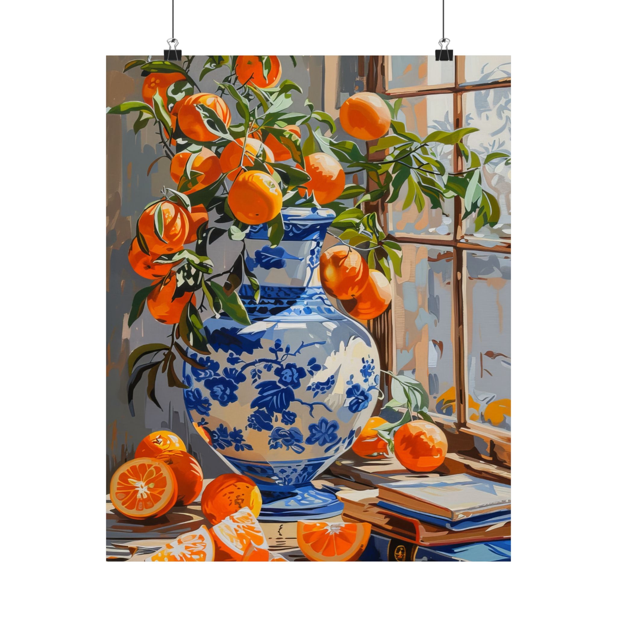 Sunlit Citrus & Porcelain