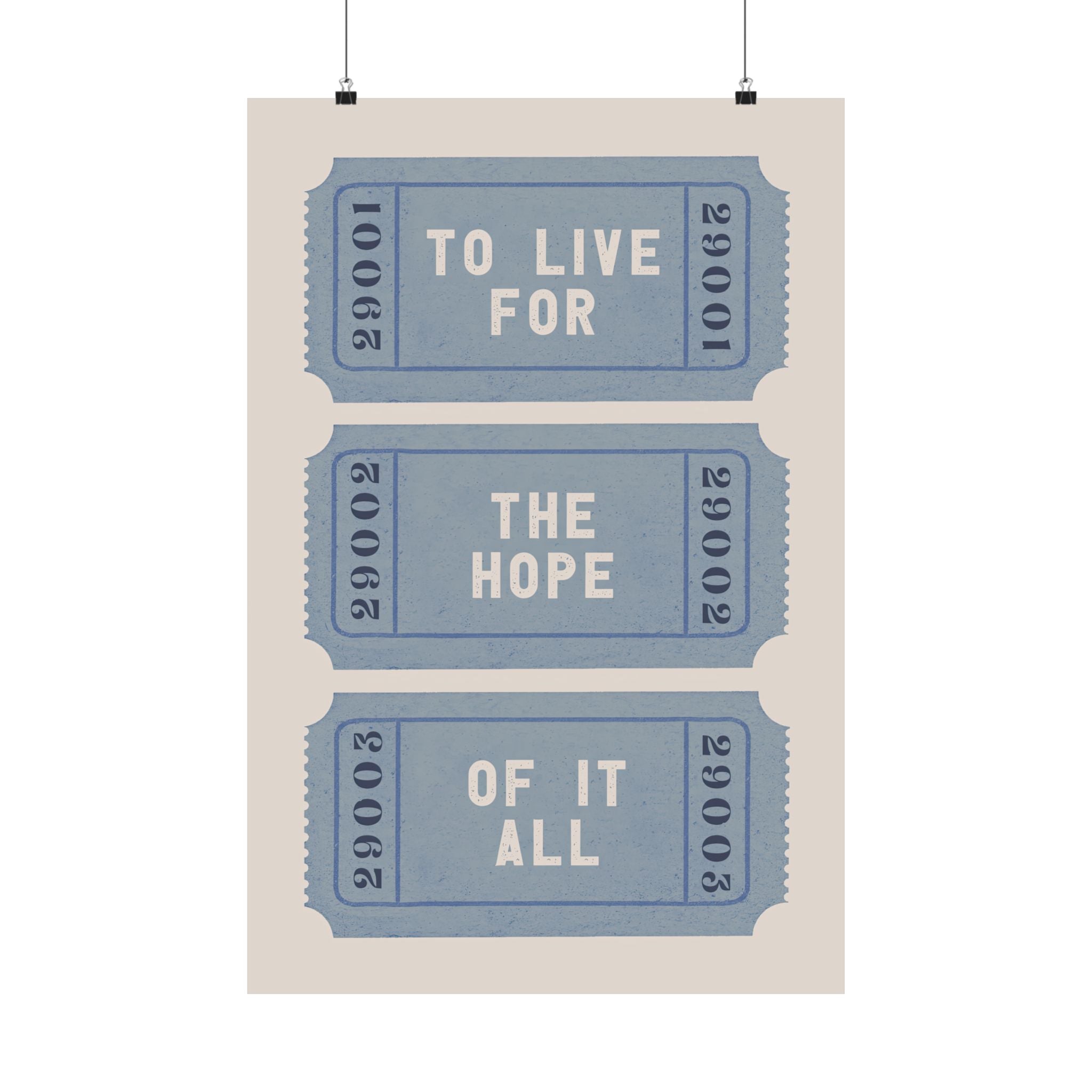 The Hope Ticket Trilogy