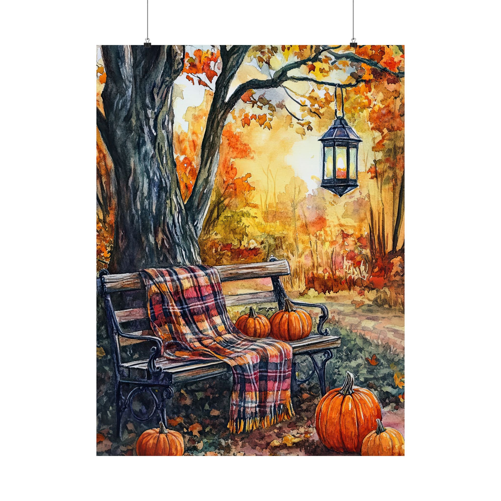 Golden Pause in Fall