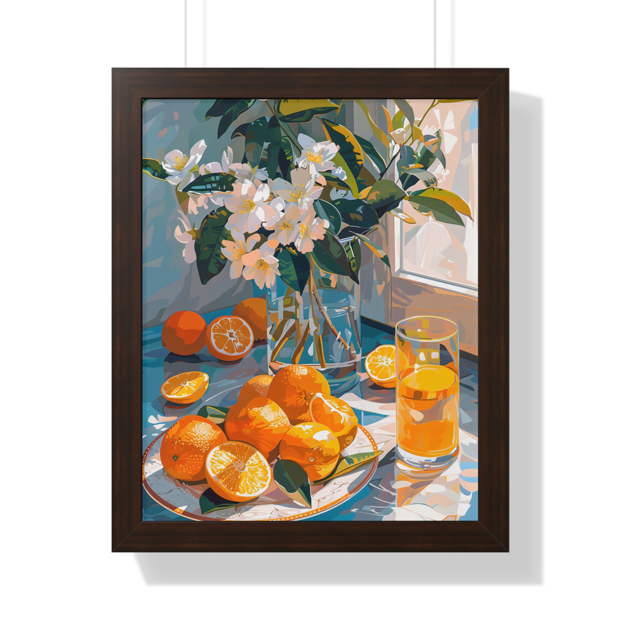 Framed Paper Print - Citrus Blossom Morning