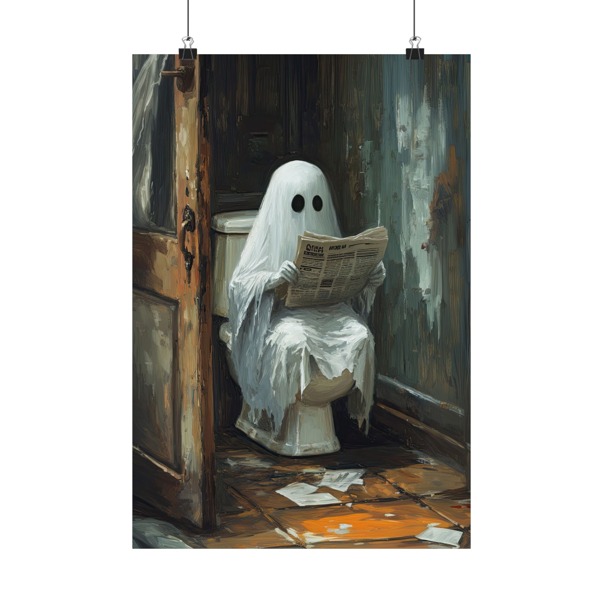 Ghostly Bathroom Break