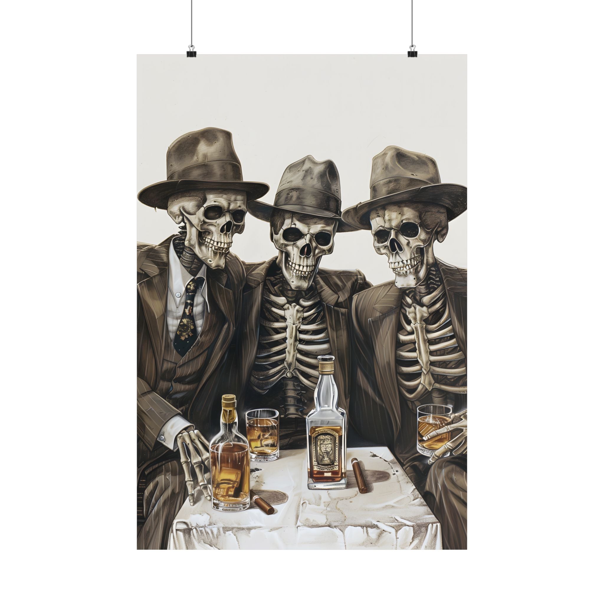 Skeleton Whiskey Gentlemen