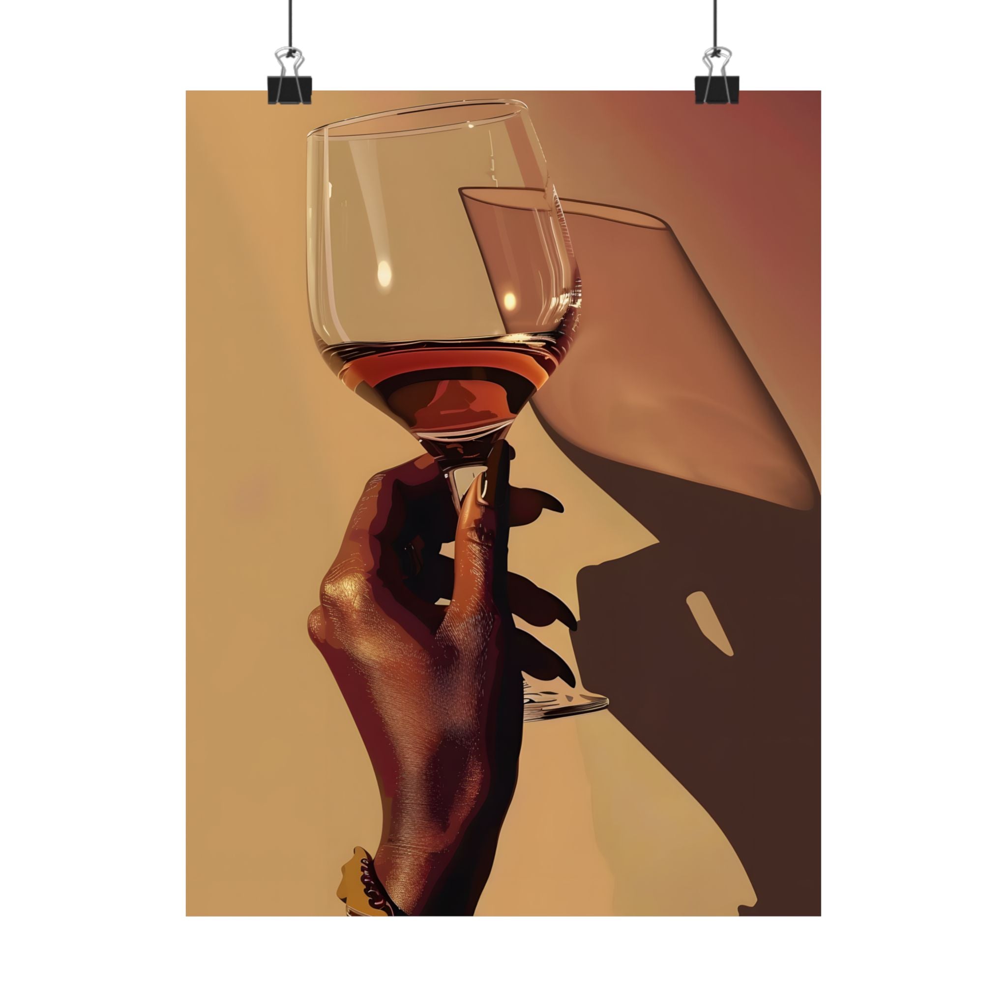 Golden Hour Wine Toast