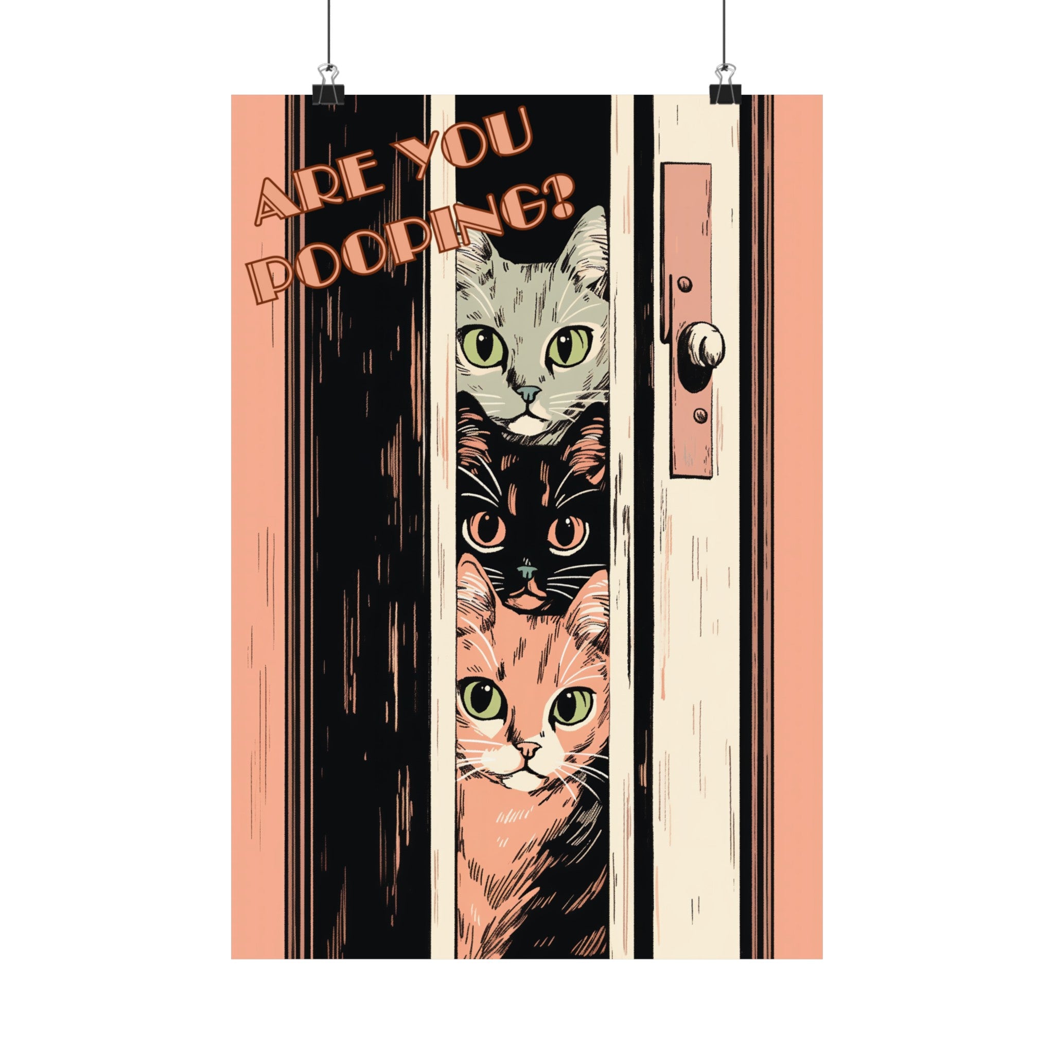 Feline Bathroom Inquisition