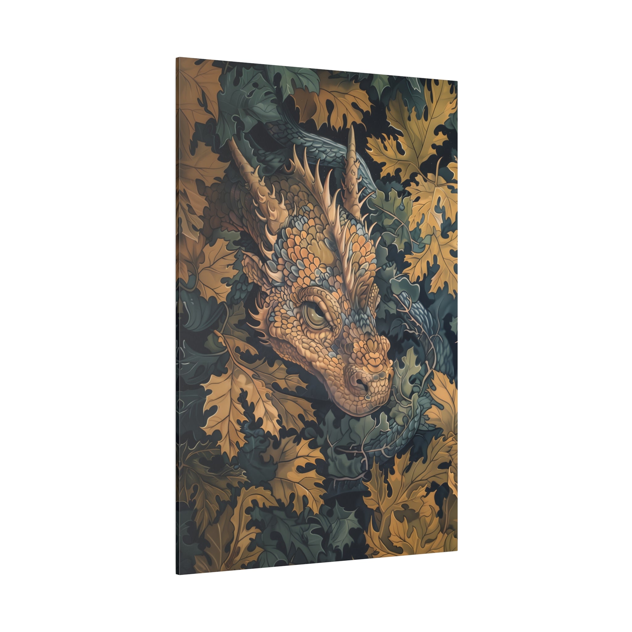 .75" Matte Canvas - Enchanted Forest Dragon
