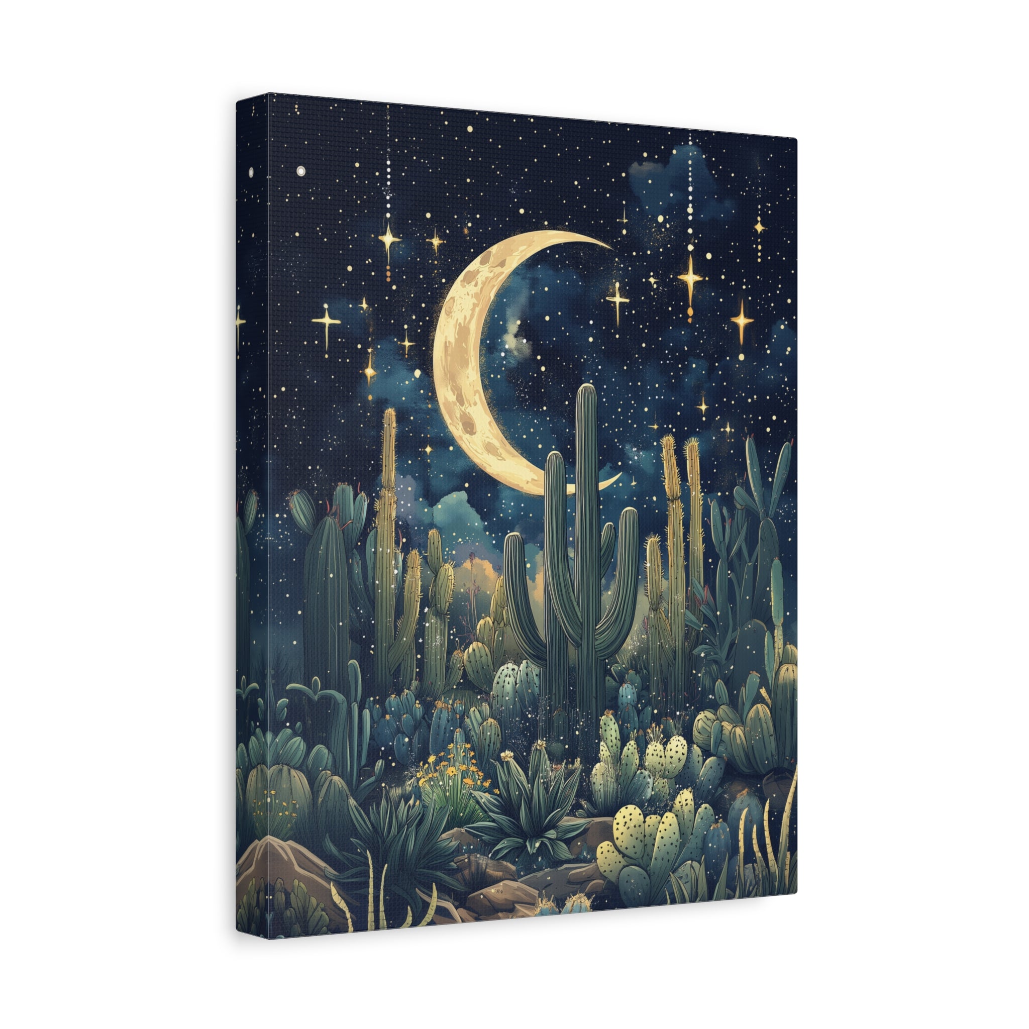 1.25" Matte Canvas - Dreamy Desert Night