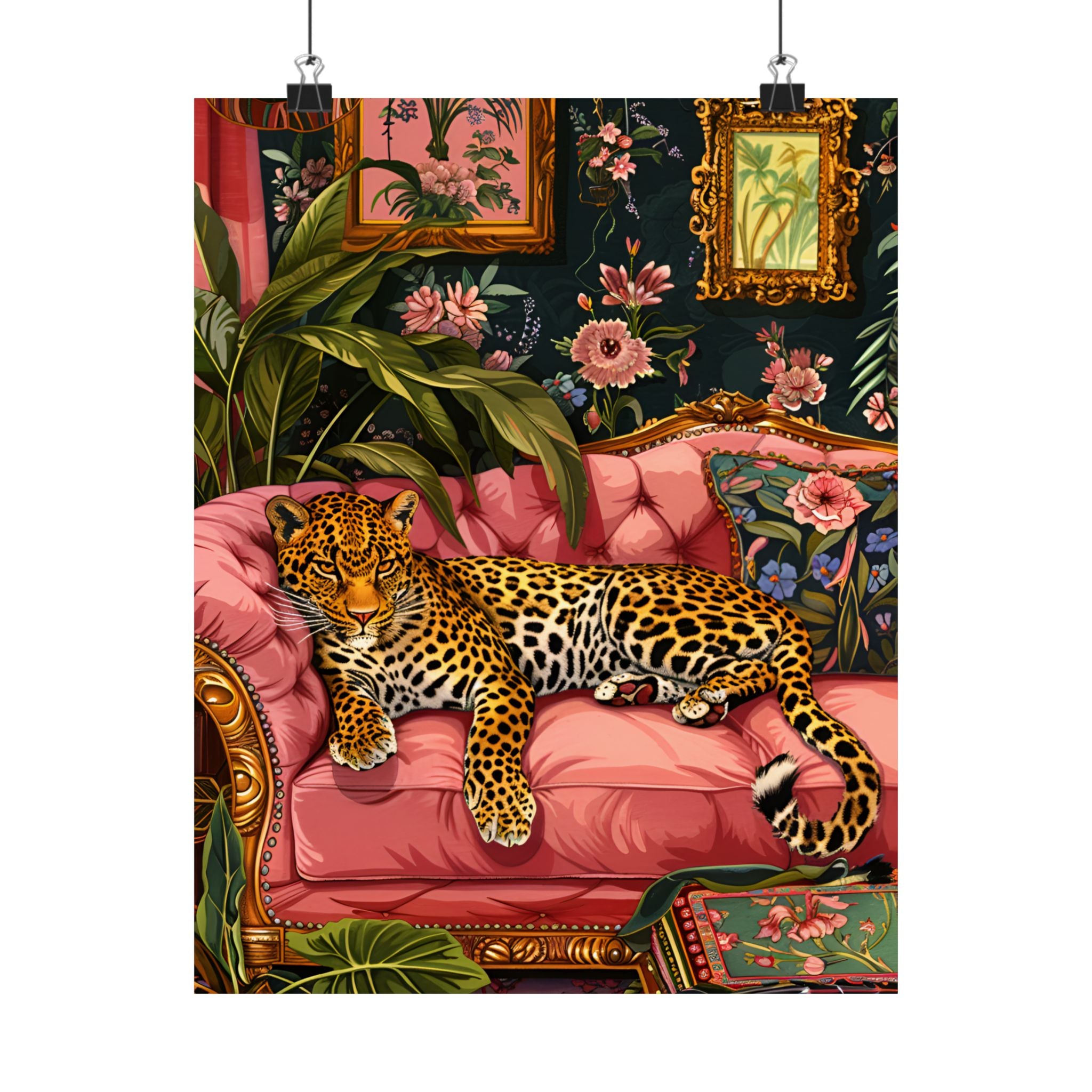 Leopard Lounge in Bloom