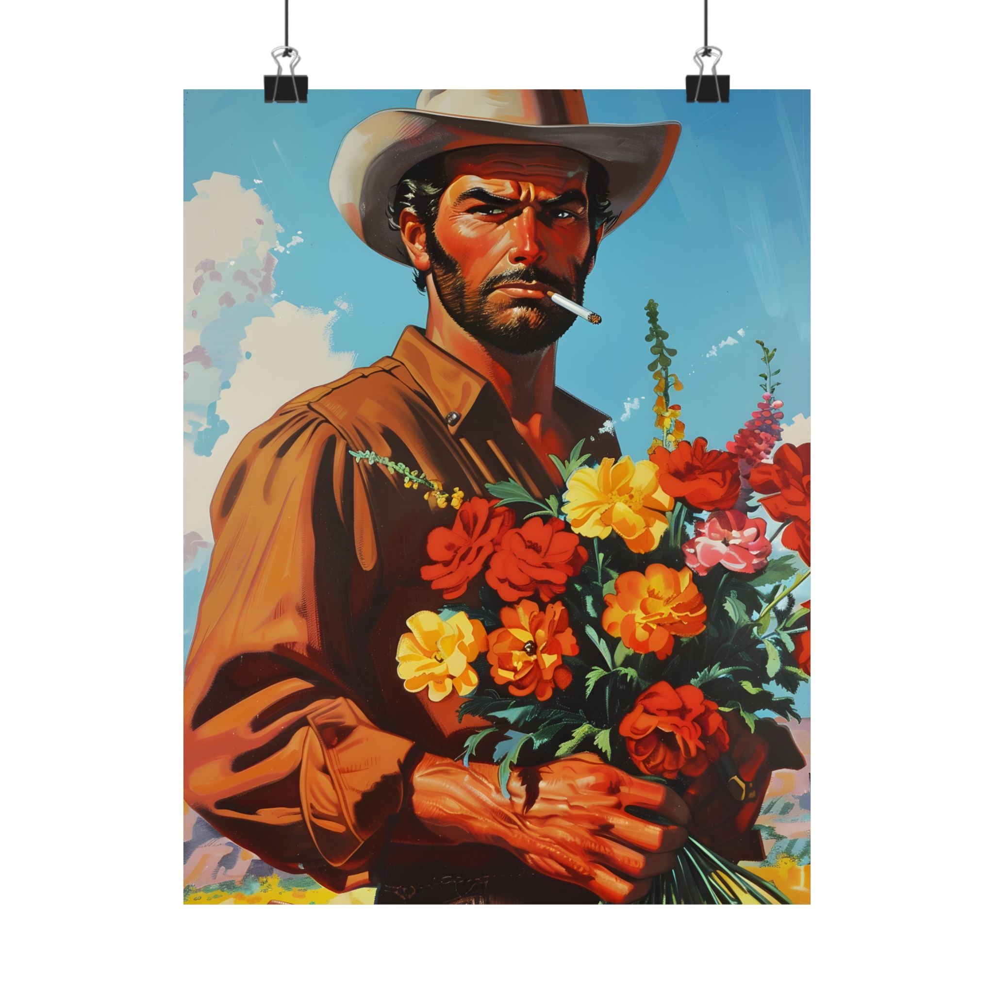 Rugged Blooms Cowboy