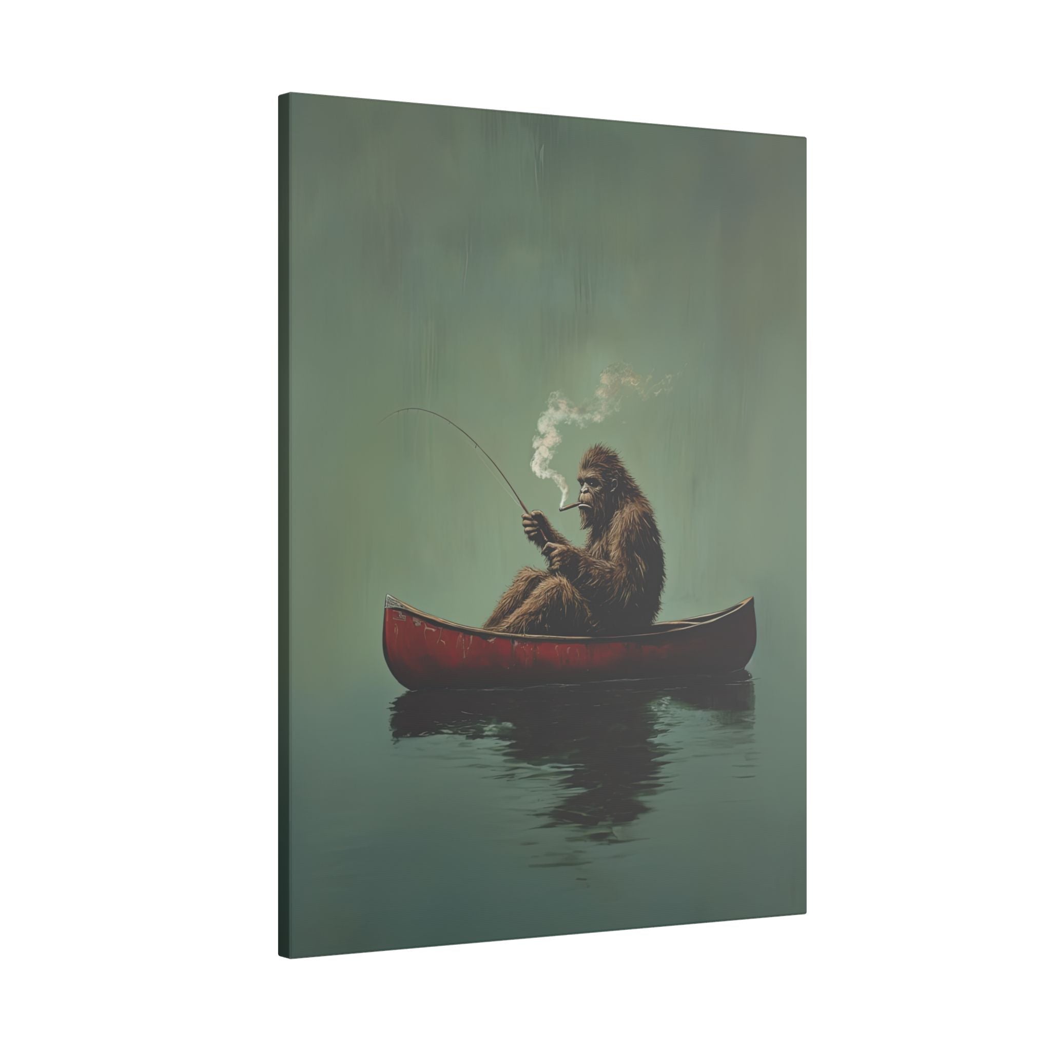 .75" Matte Canvas - Bigfoot Canoe Adventure