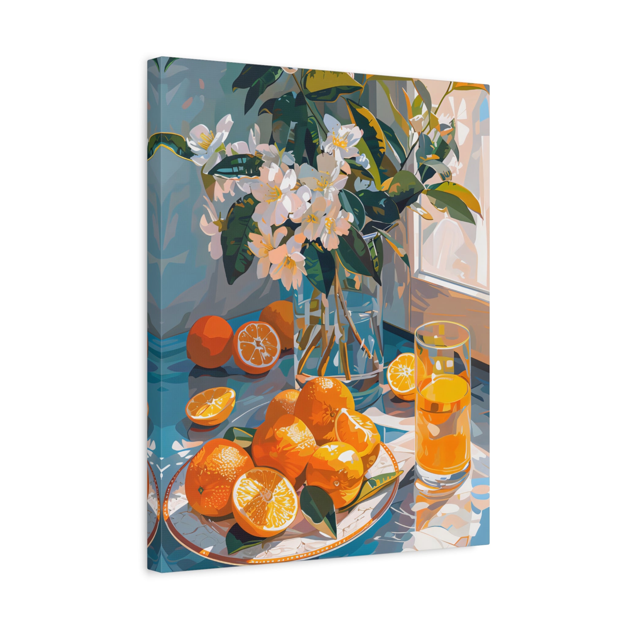 1.25" Matte Canvas - Citrus Blossom Morning