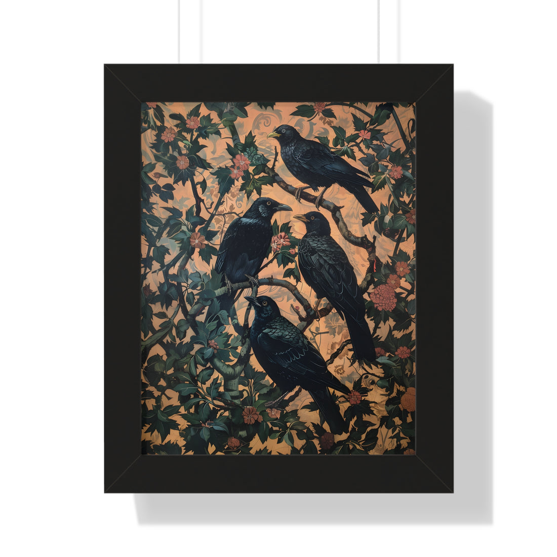 Framed Paper Print - Rook&
