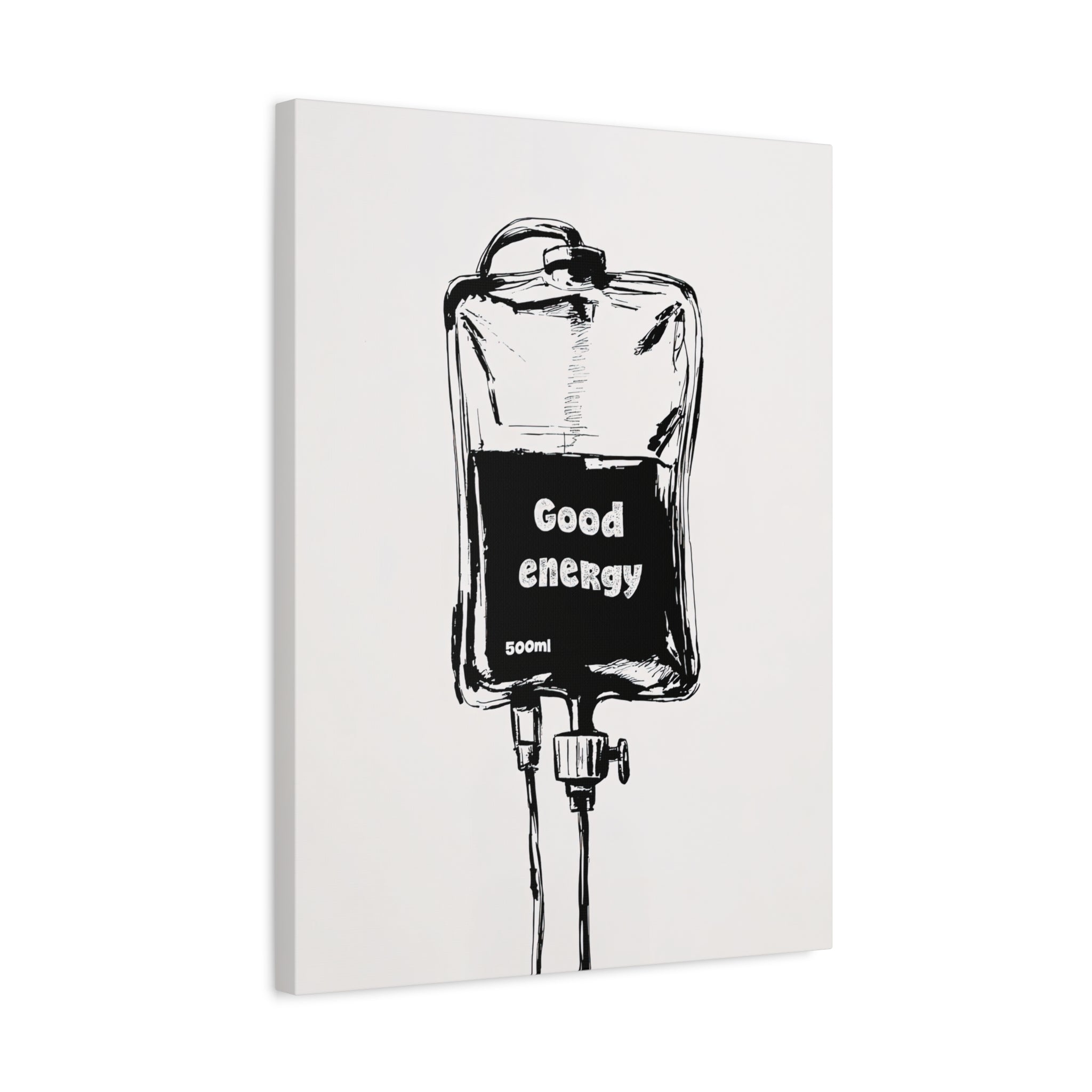 1.25" Matte Canvas - Good Energy IV Bag