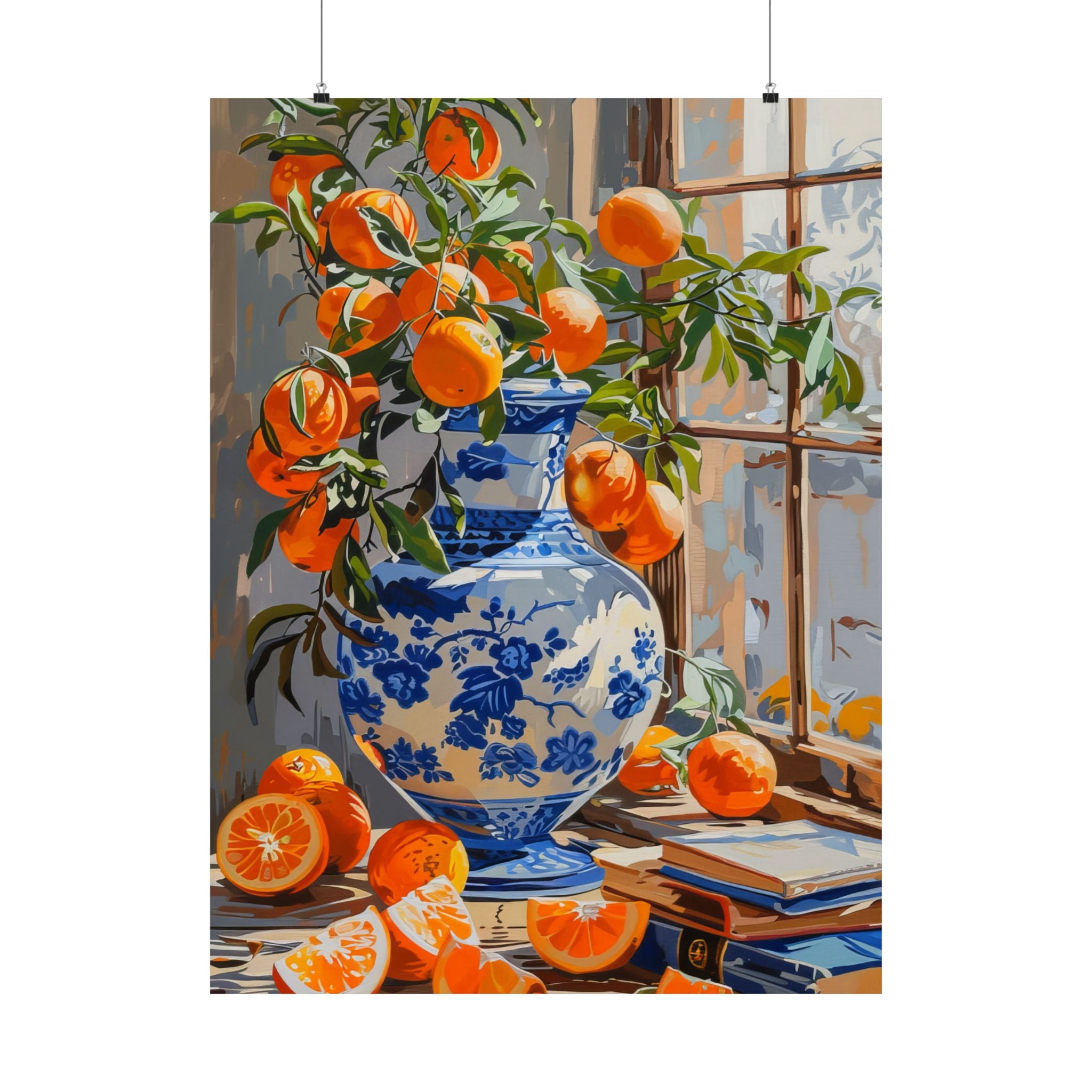Sunlit Citrus & Porcelain