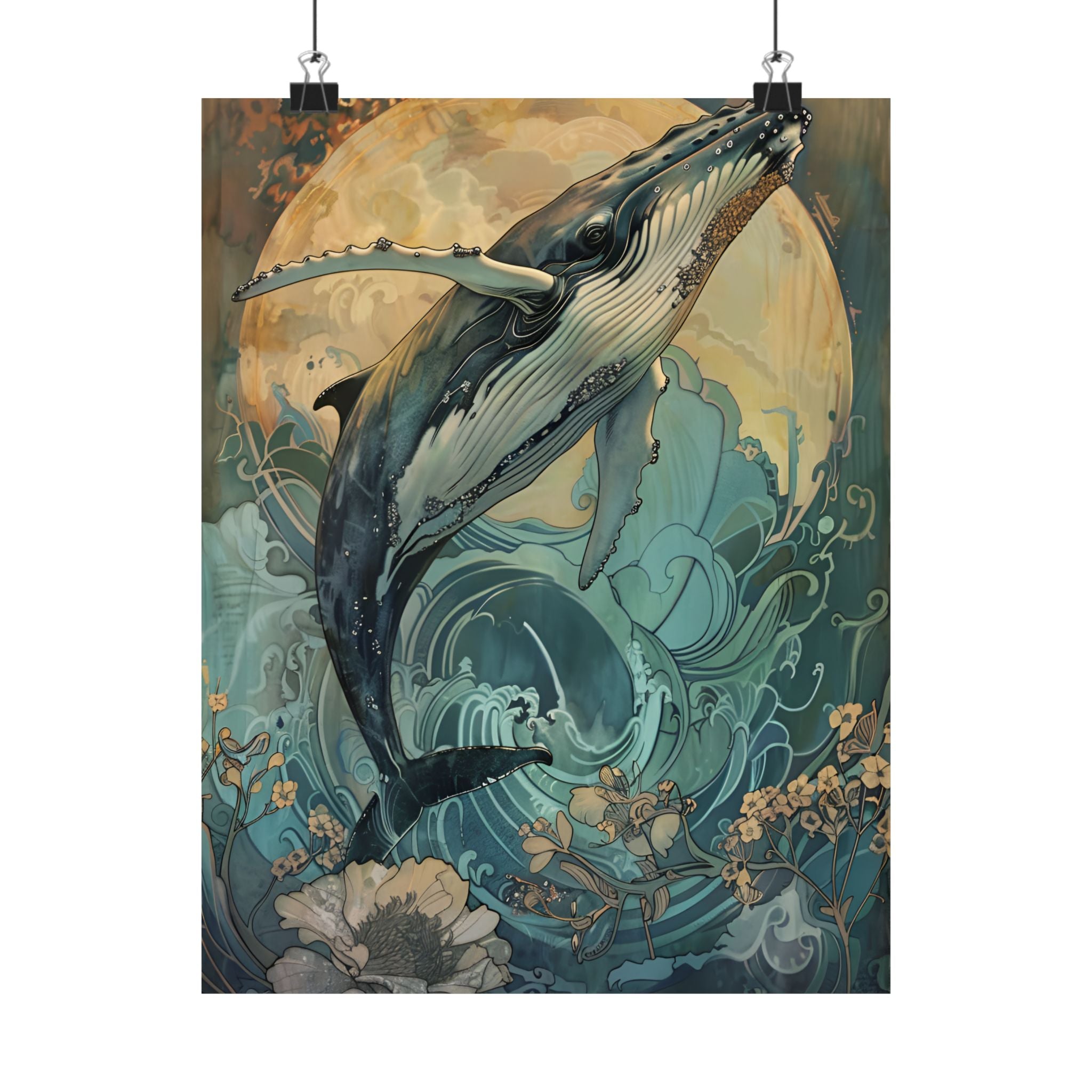 Moonrise Humpback Bloom