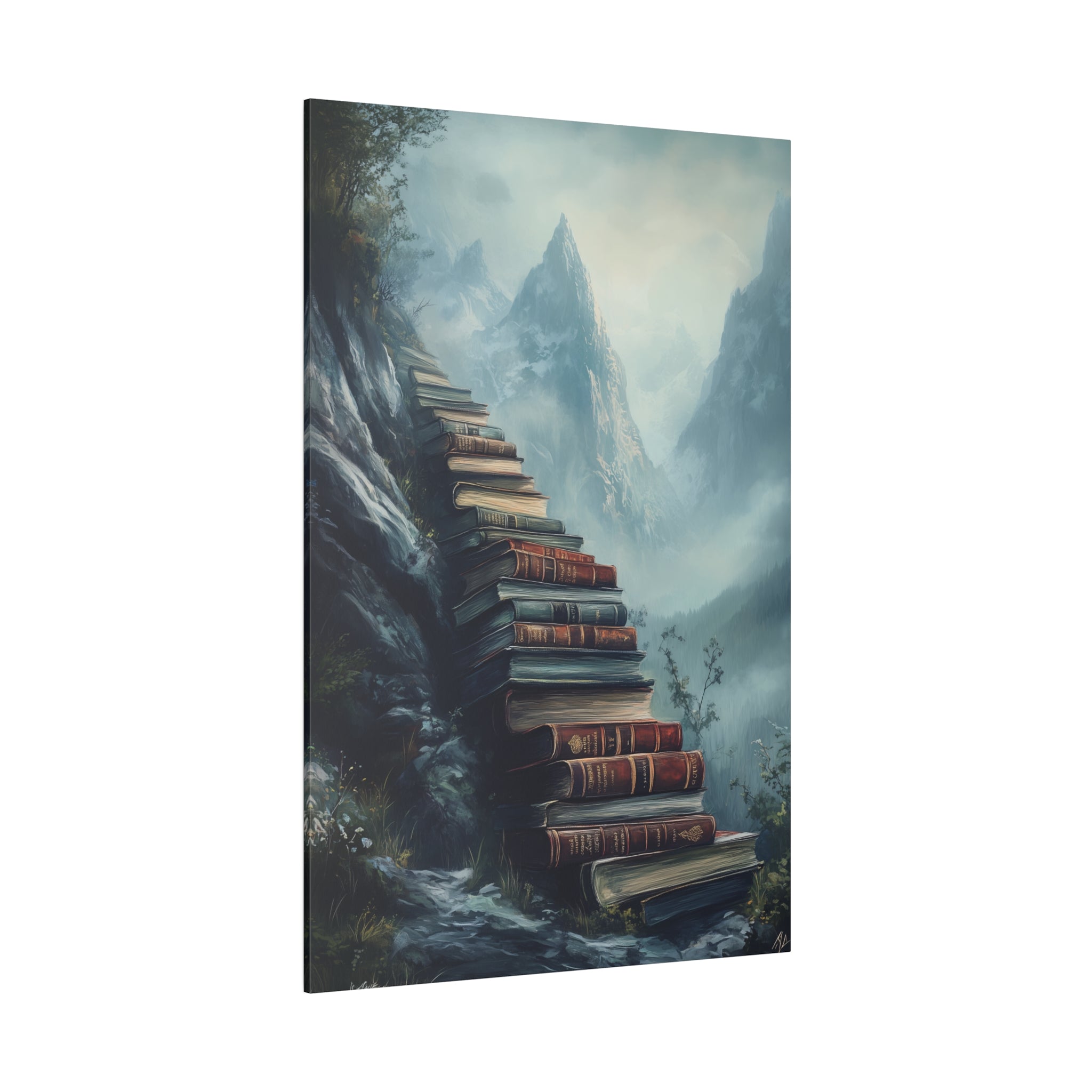 .75" Matte Canvas - Journey of Knowledge