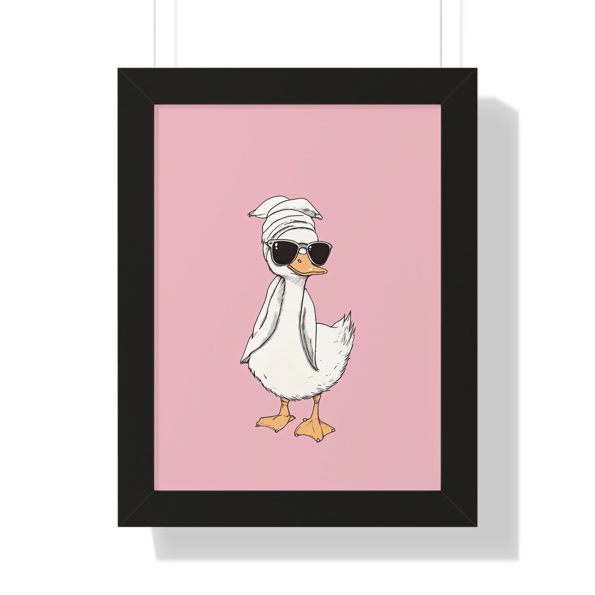 Framed Paper Print - Sassy Duck Retreat