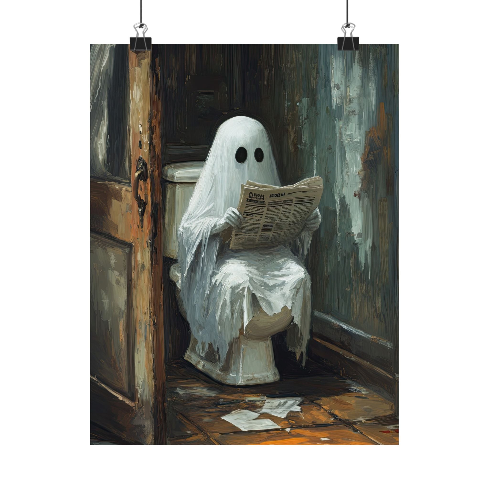 Ghostly Bathroom Break