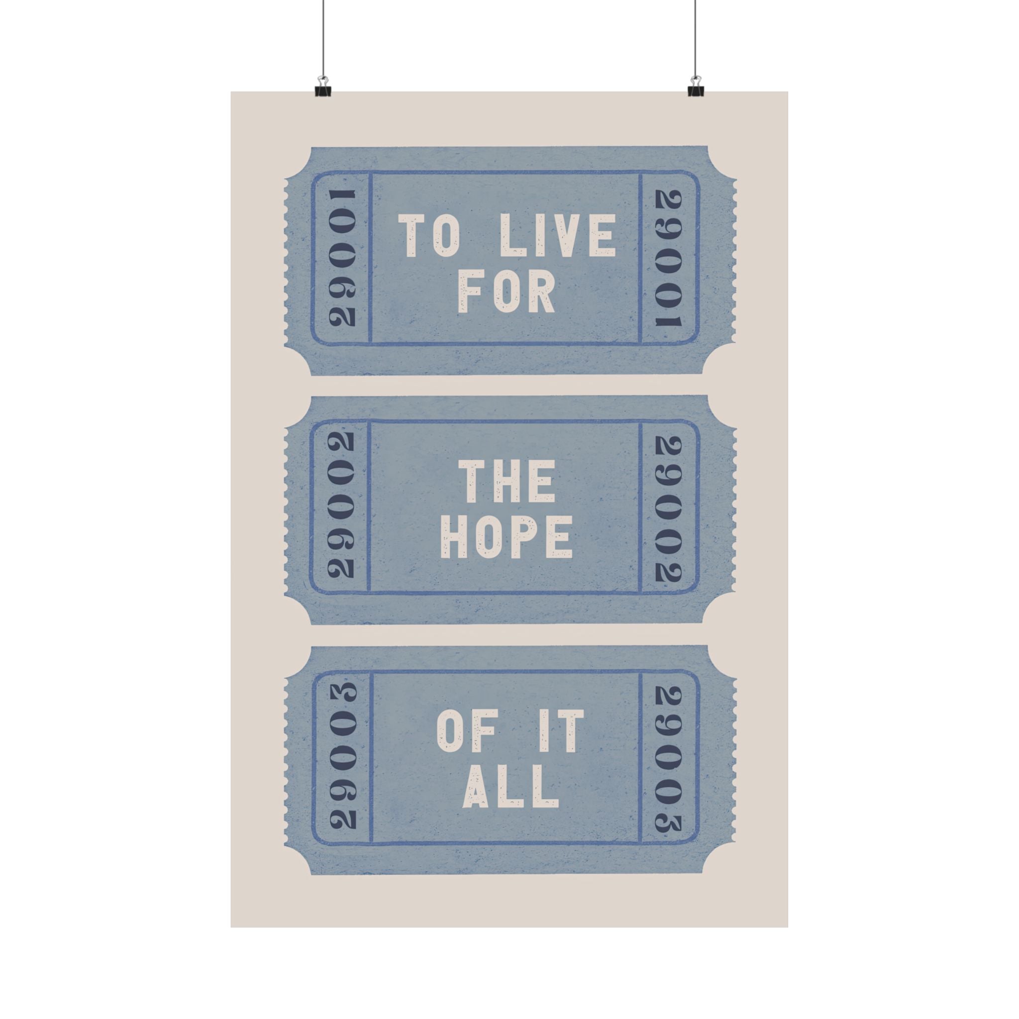 The Hope Ticket Trilogy