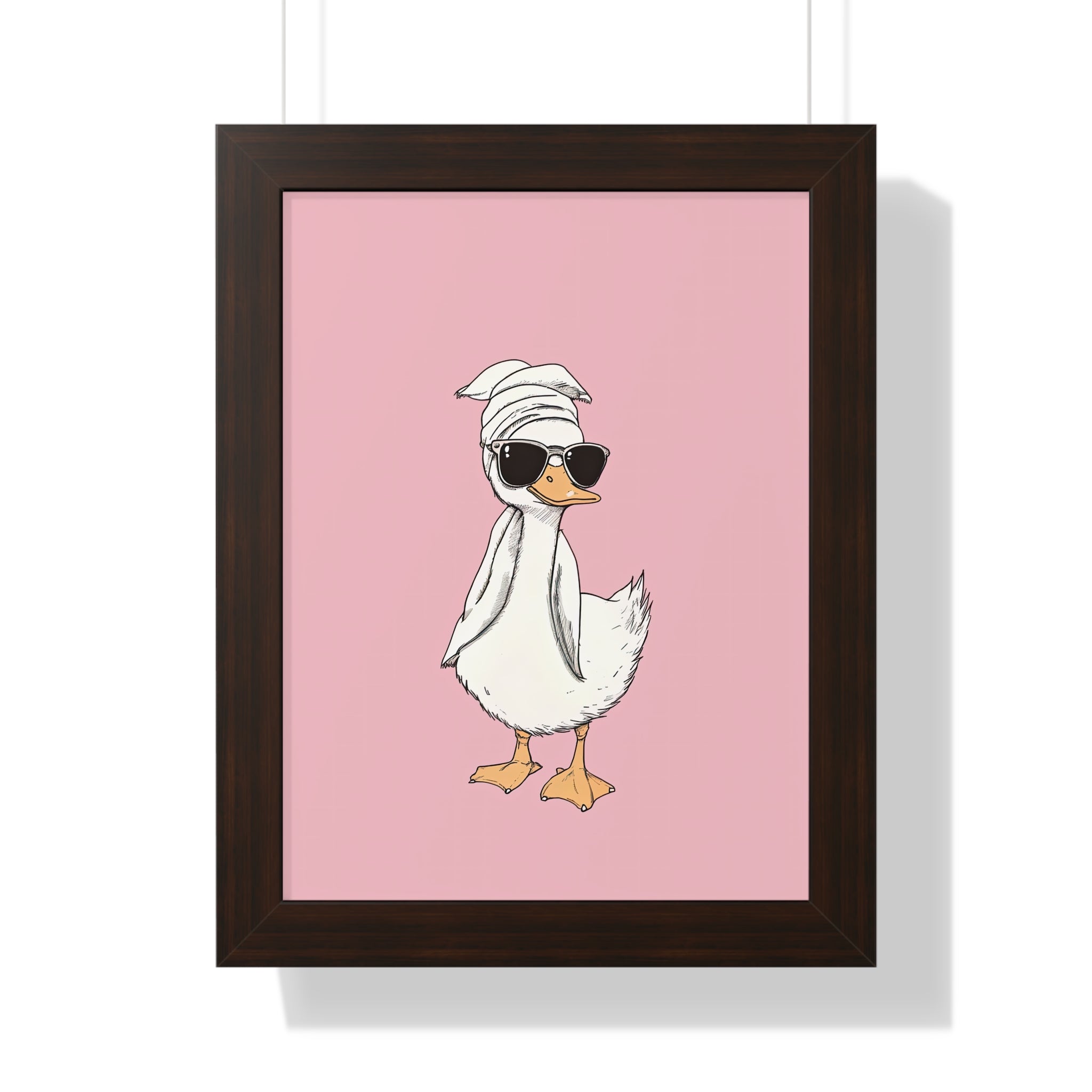 Framed Paper Print - Sassy Duck Retreat