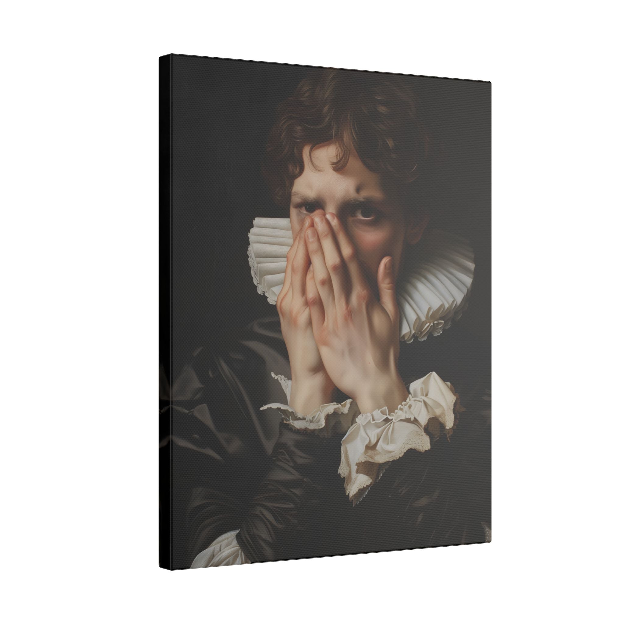 .75" Matte Canvas - The Foul Flush Reaction