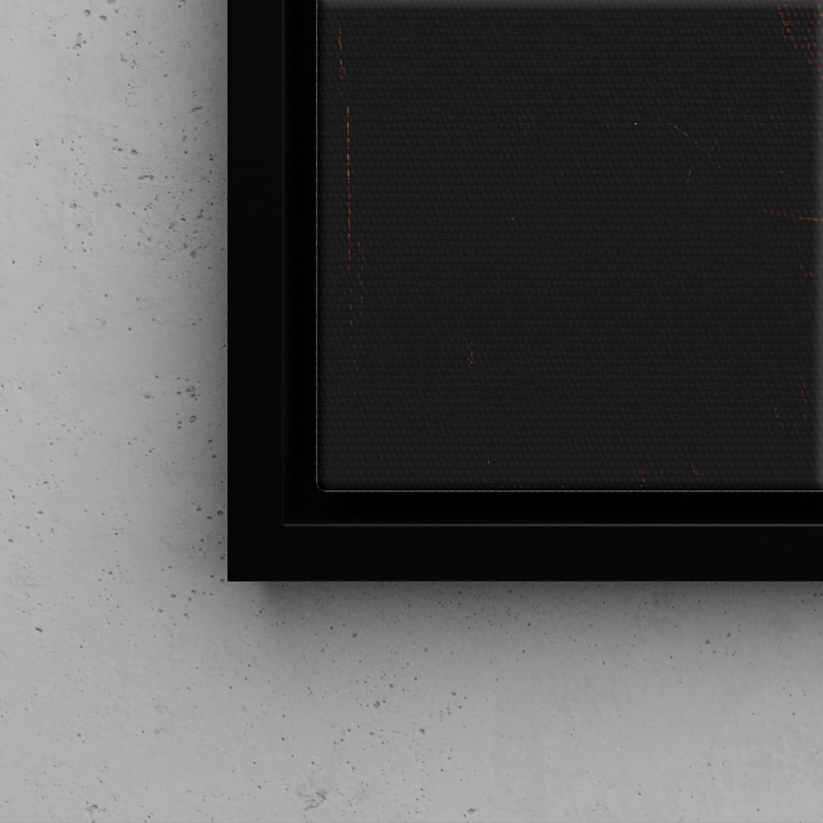 Framed Canvas - Mystical Fox Gaze
