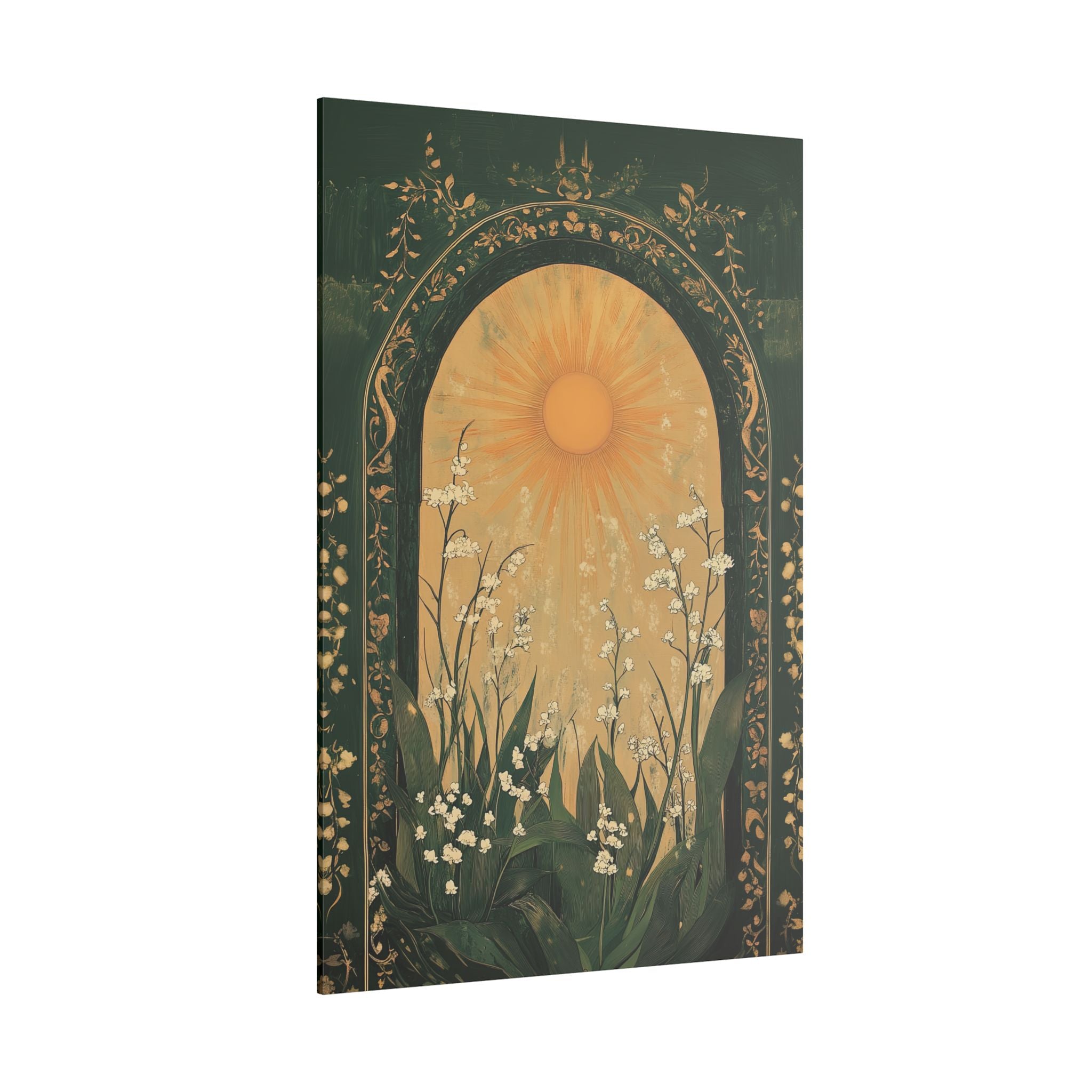 .75" Matte Canvas - Lily of the Valley Archway
