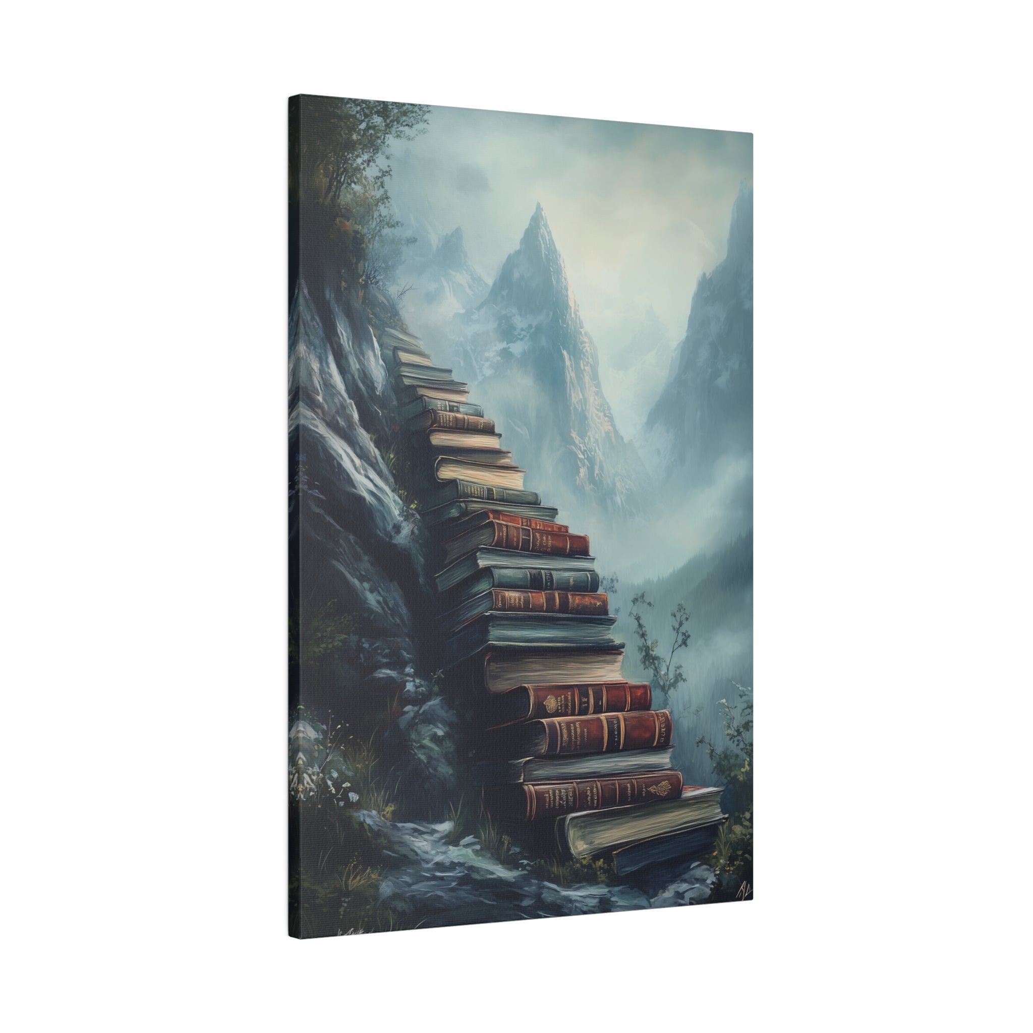 .75" Matte Canvas - Journey of Knowledge