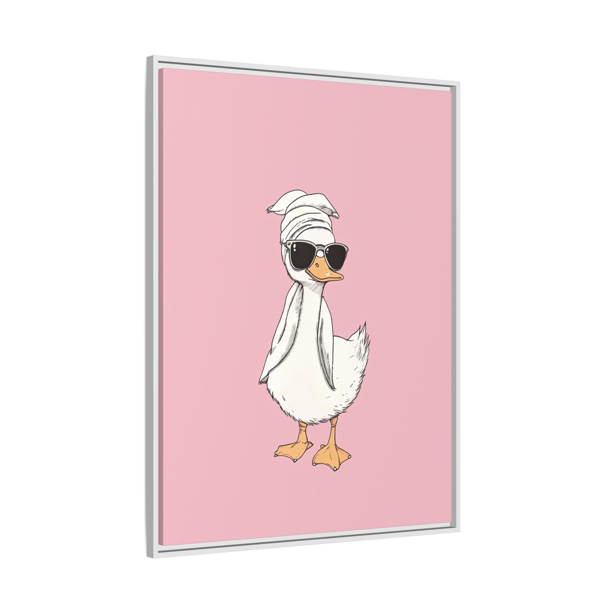 Framed Canvas - Sassy Duck Retreat
