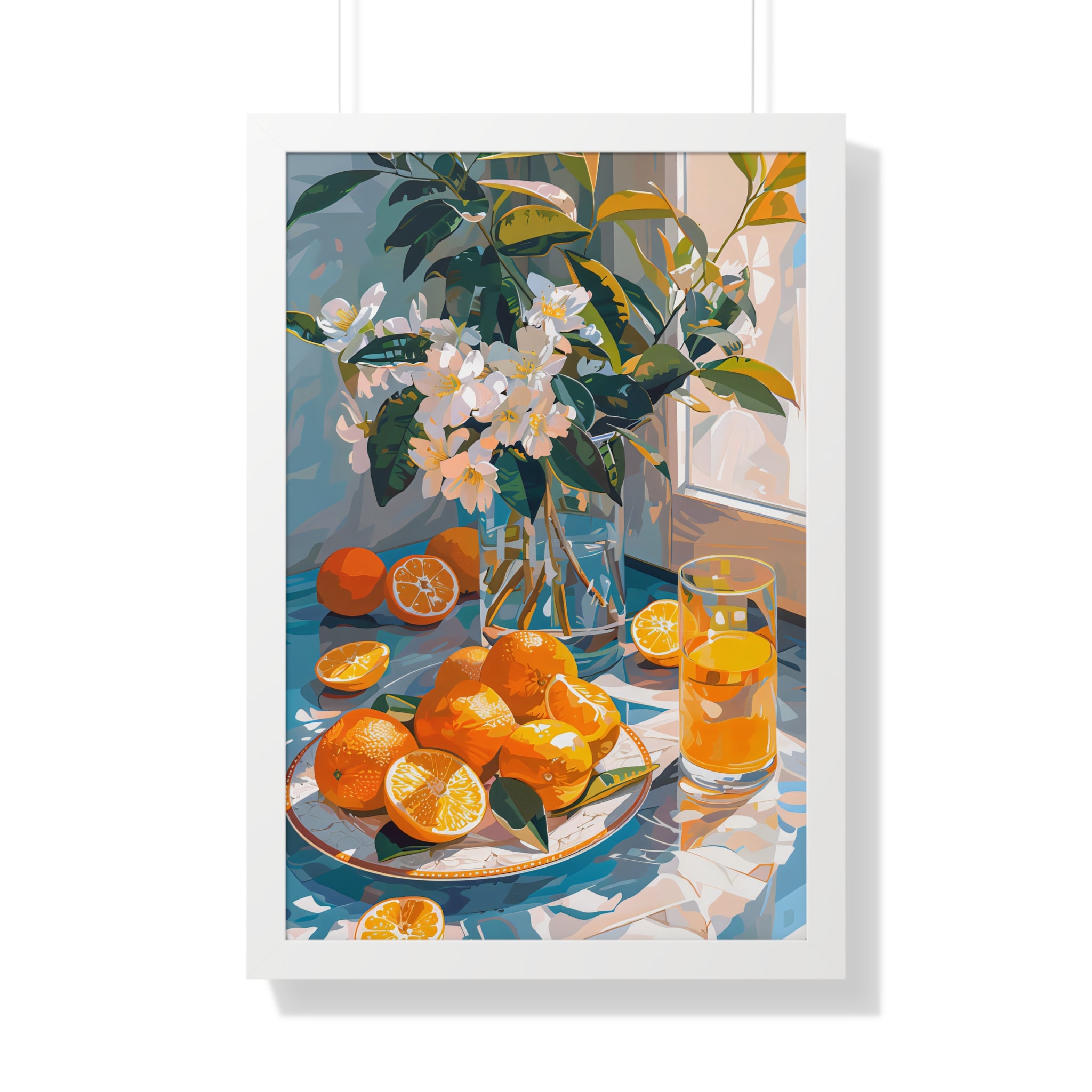 Framed Paper Print - Citrus Blossom Morning