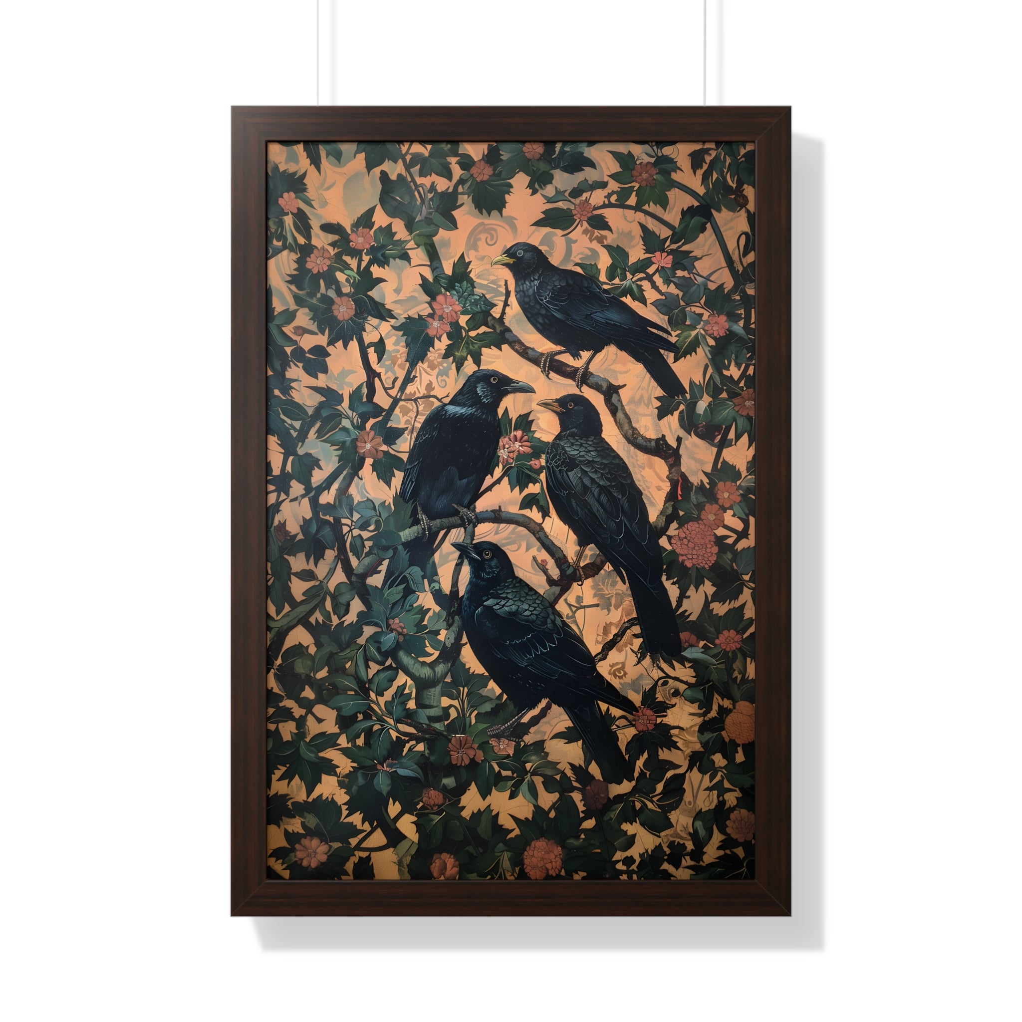 Framed Paper Print - Rook&