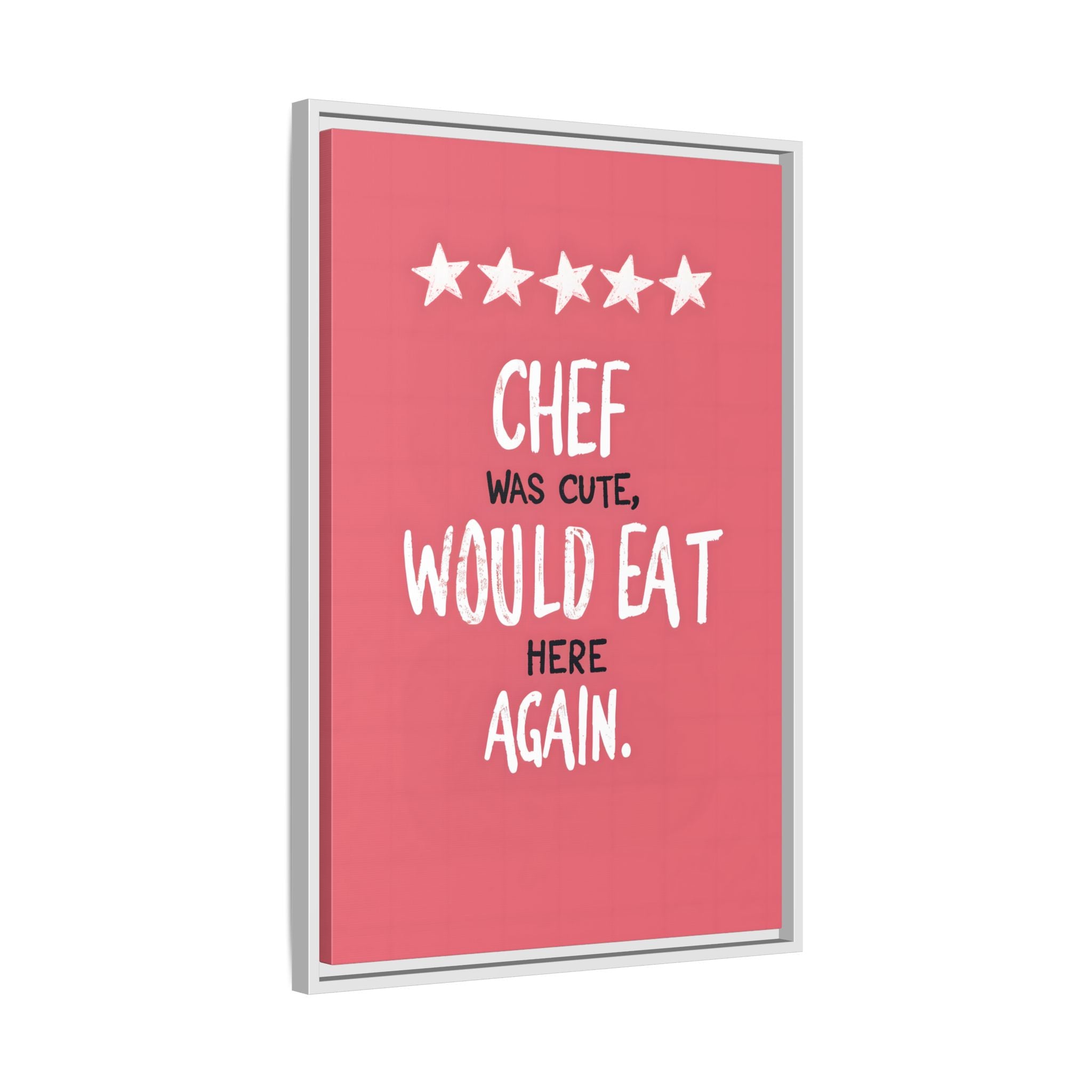 Framed Canvas - Chef’s Charm